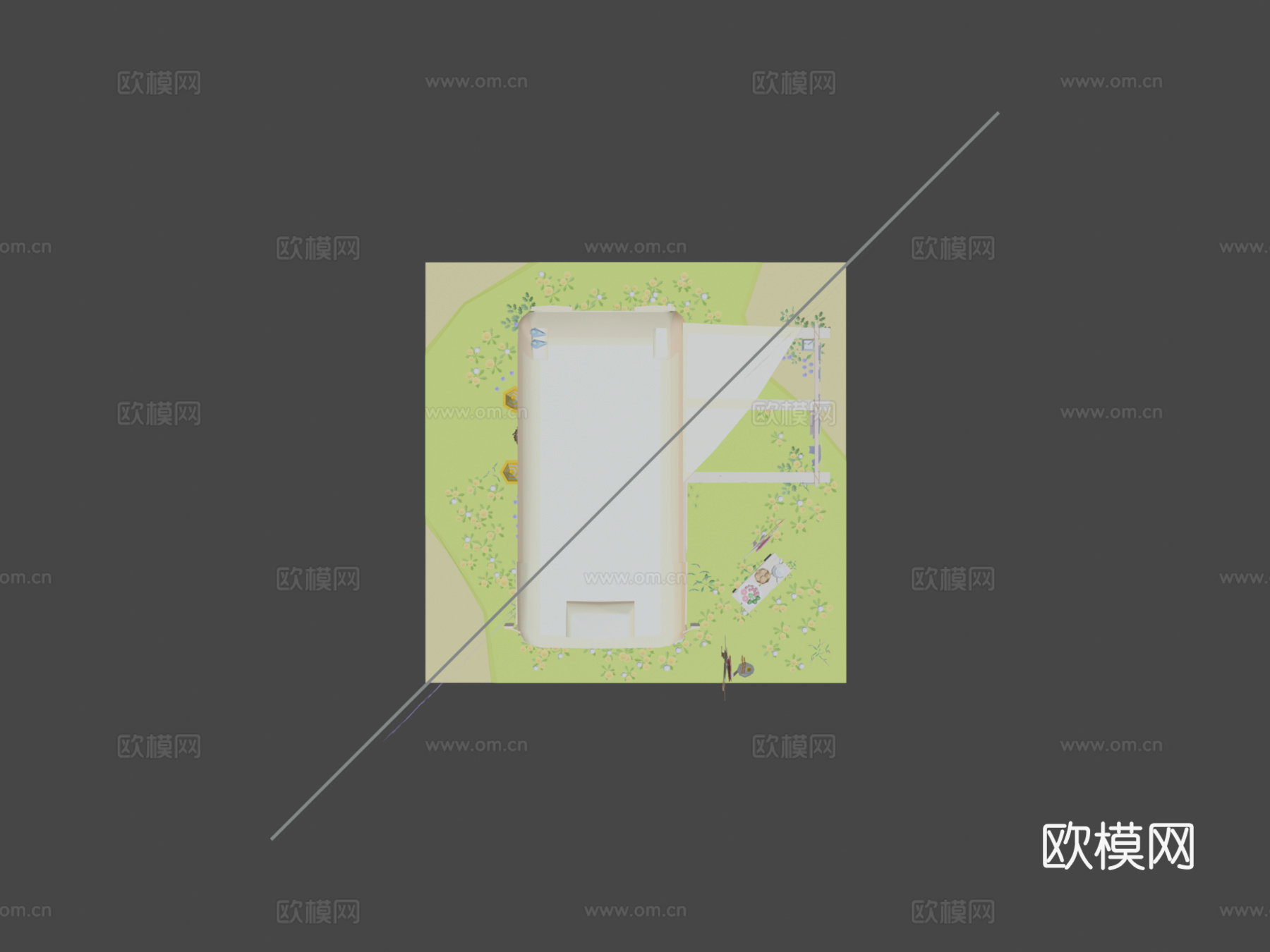 生活在废弃巴士上su模型