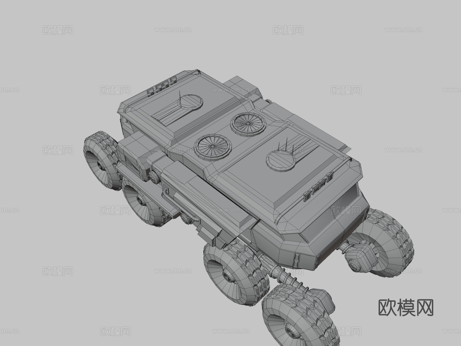 实用载具su模型