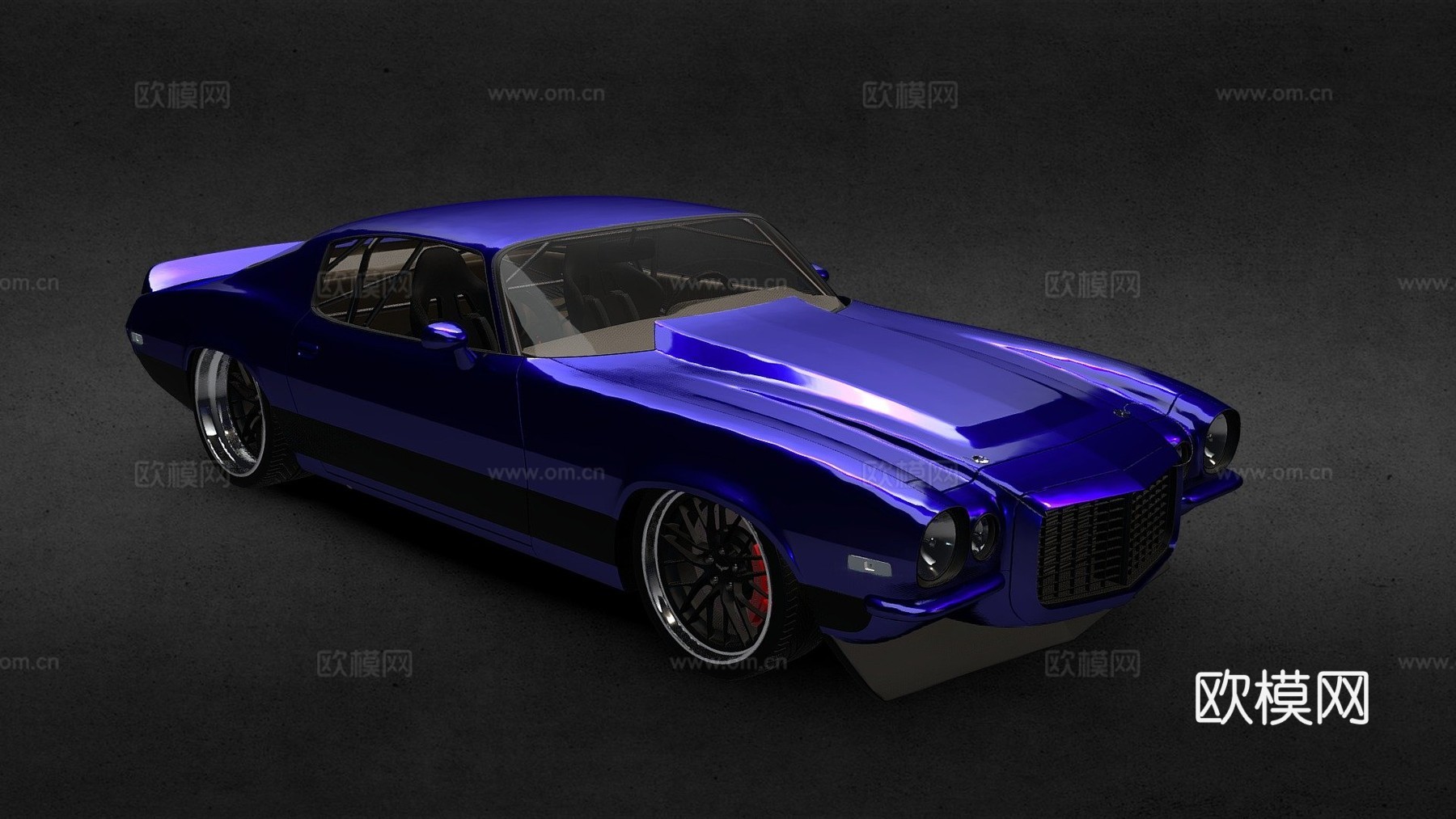 年雪佛兰科迈罗专业巡回赛su模型