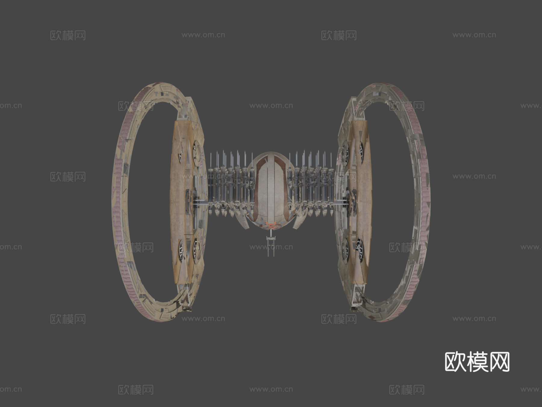 IG-227冰雹级机器人坦克su模型