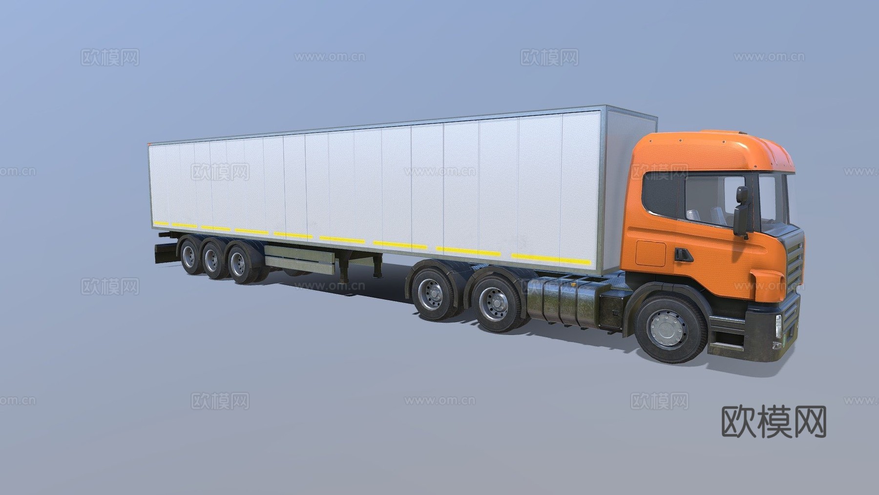 欧洲卡车su模型