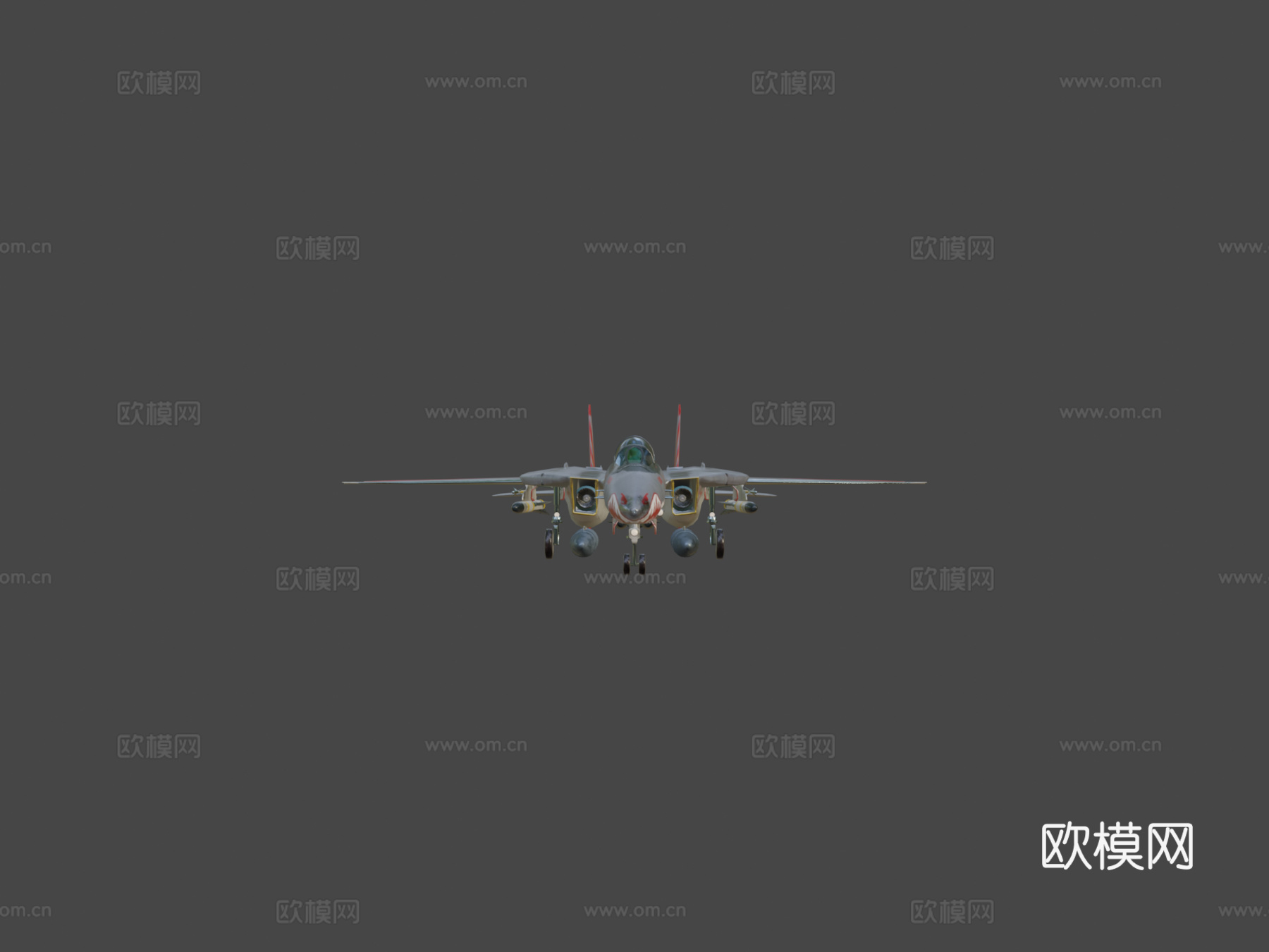 F-14雄猫战斗机su模型