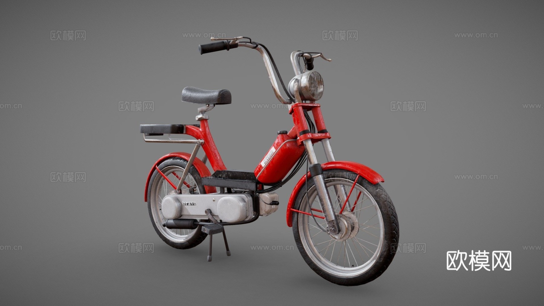 轻便摩托车-维斯帕比亚乔Bravosu模型