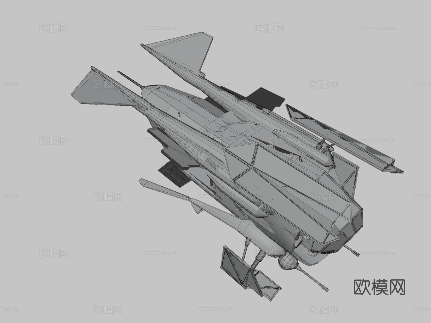 巡逻运输车su模型