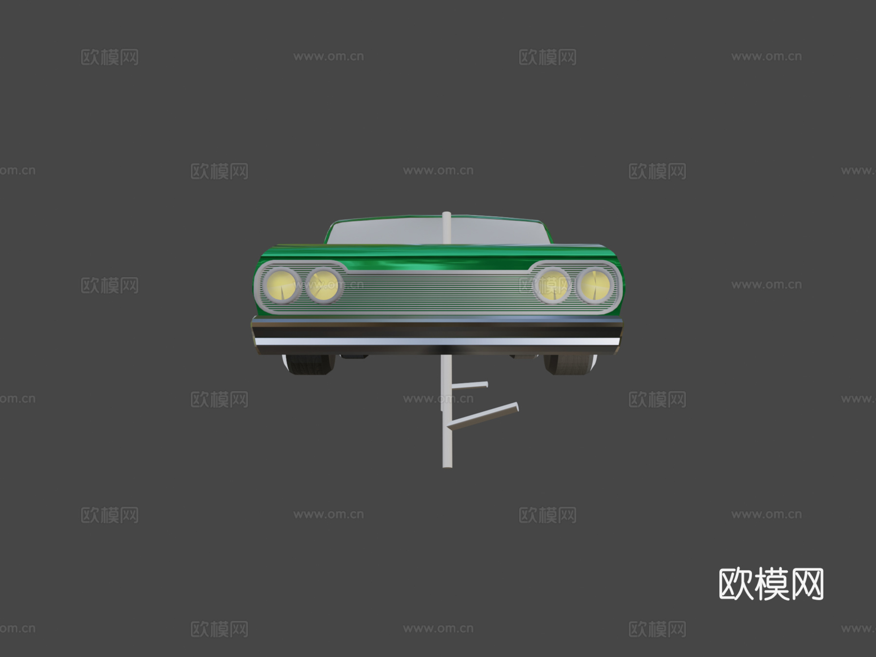 年英帕拉低底盘车su模型