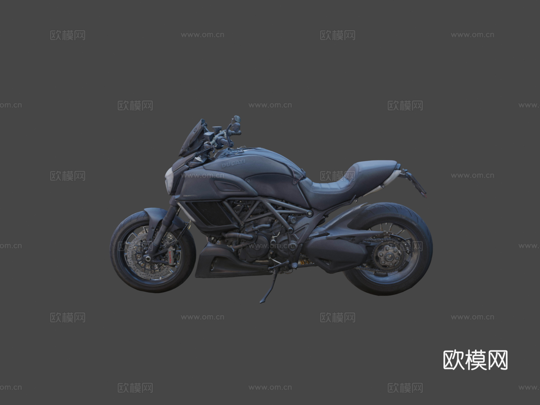 杜卡迪大魔鬼 - 网站版本su模型