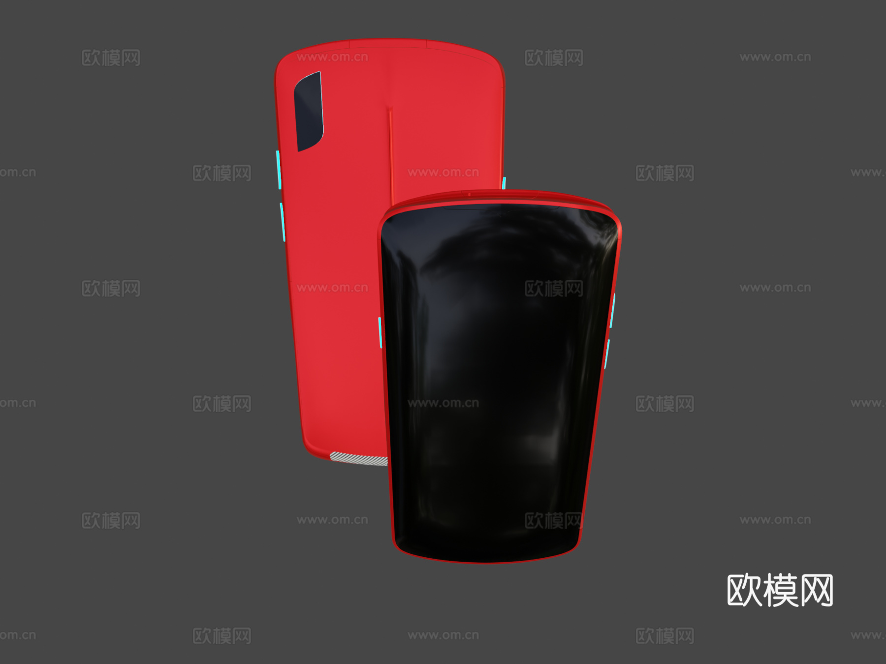 特斯拉Model P手机概念（暗色背景）su模型