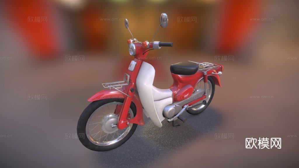 本田超级幼兽su模型