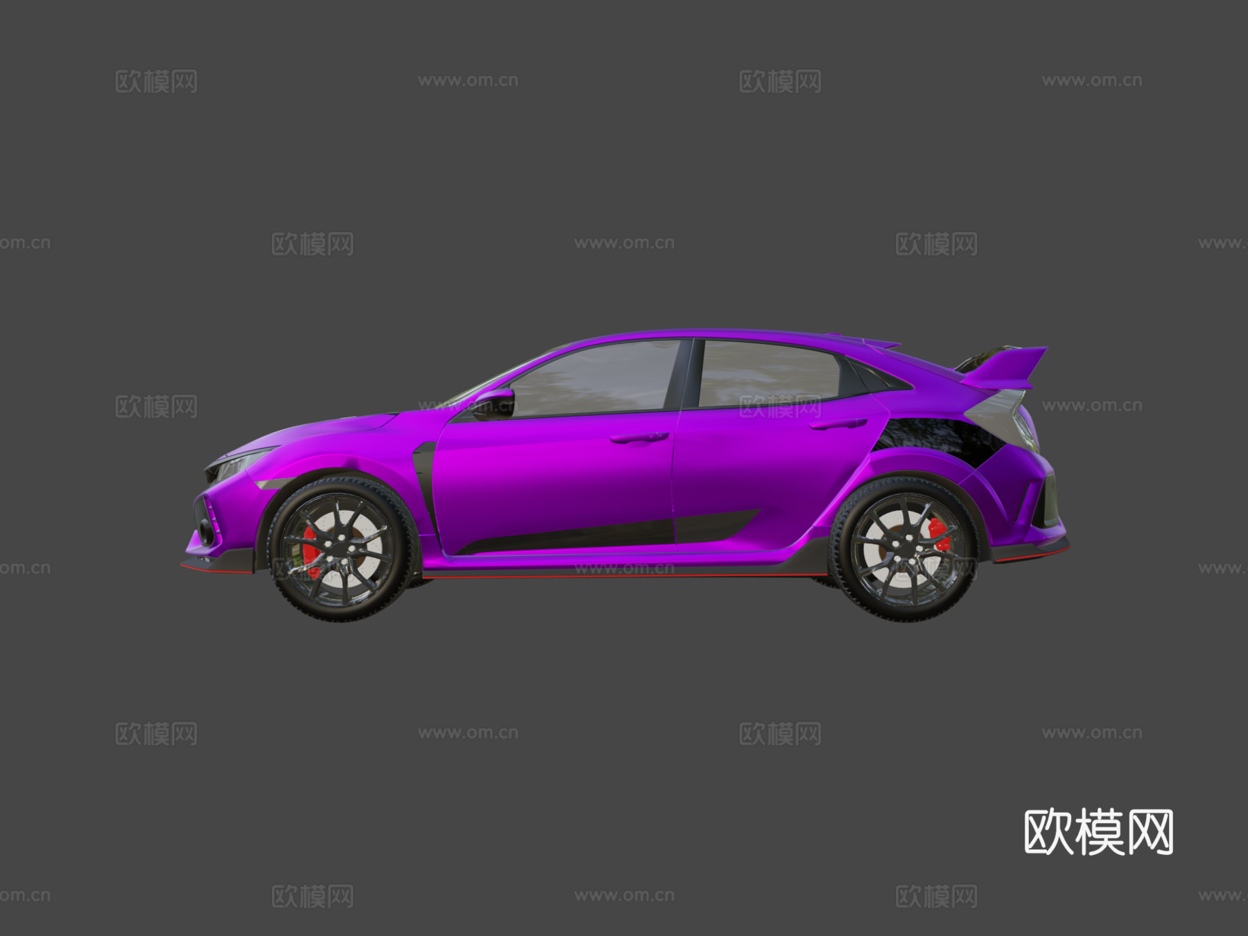 改装本田思域su模型