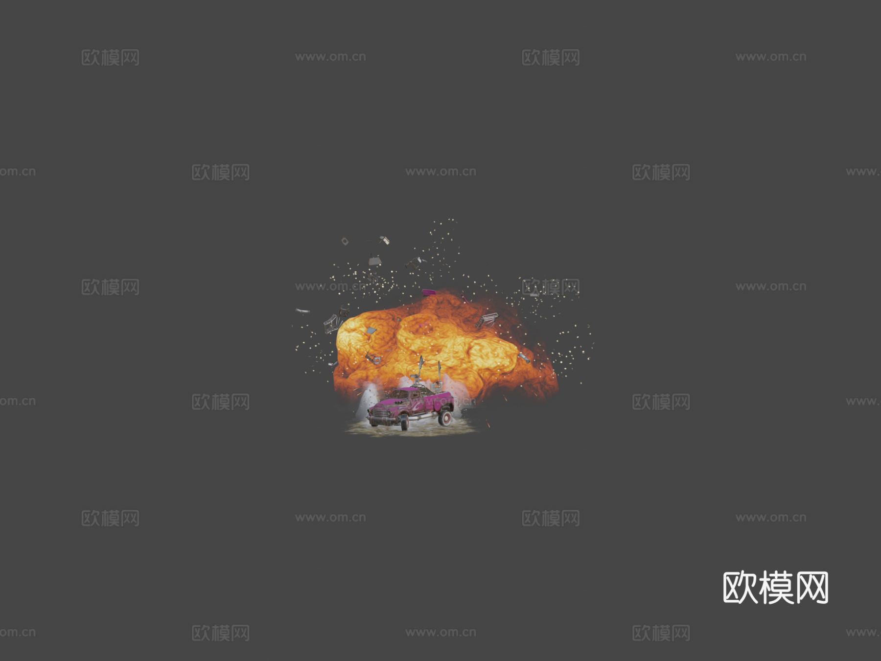 交叉火力-圣瓦伦丁节su模型