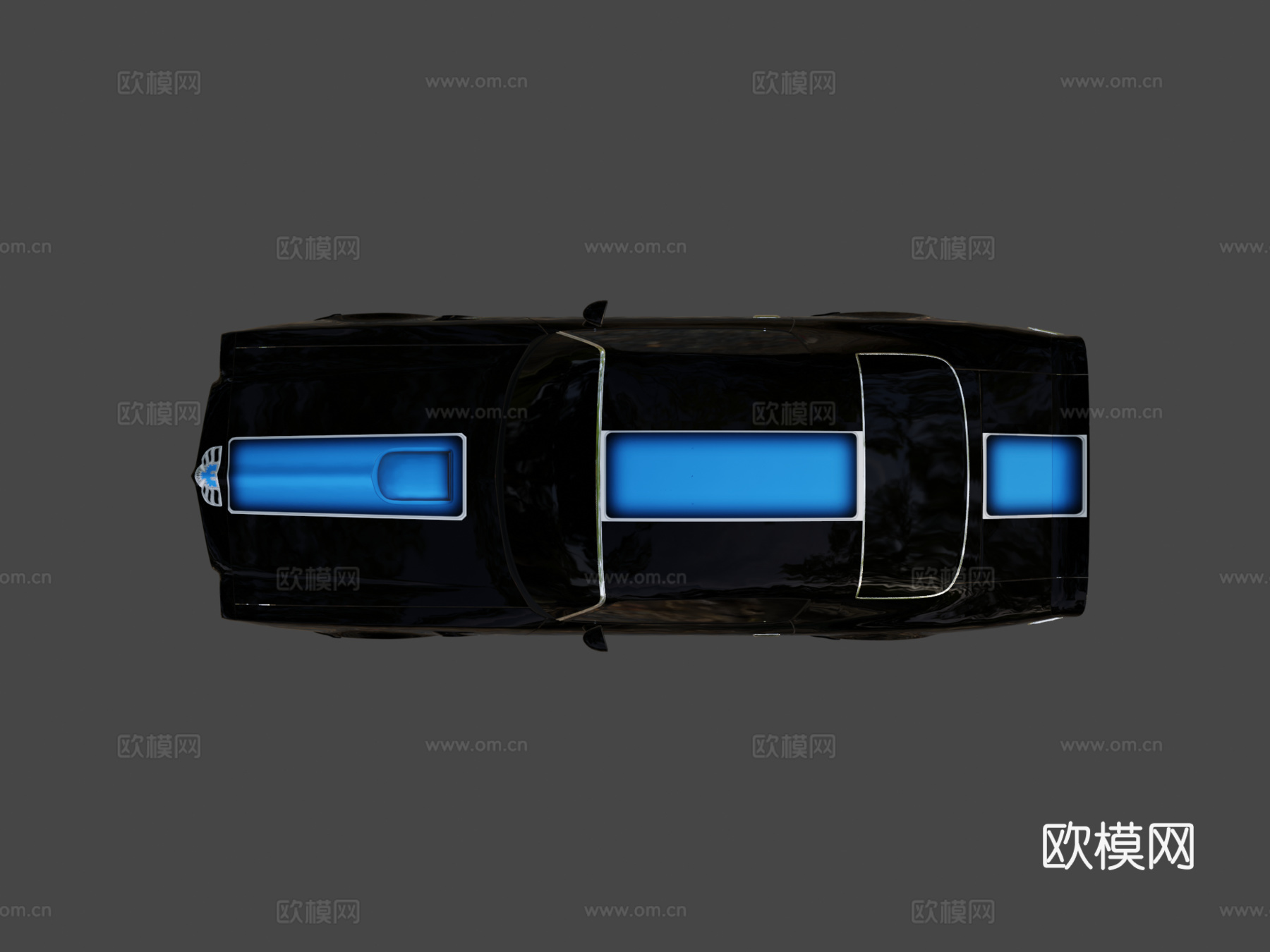 庞蒂亚克火鸟Trans Amsu模型