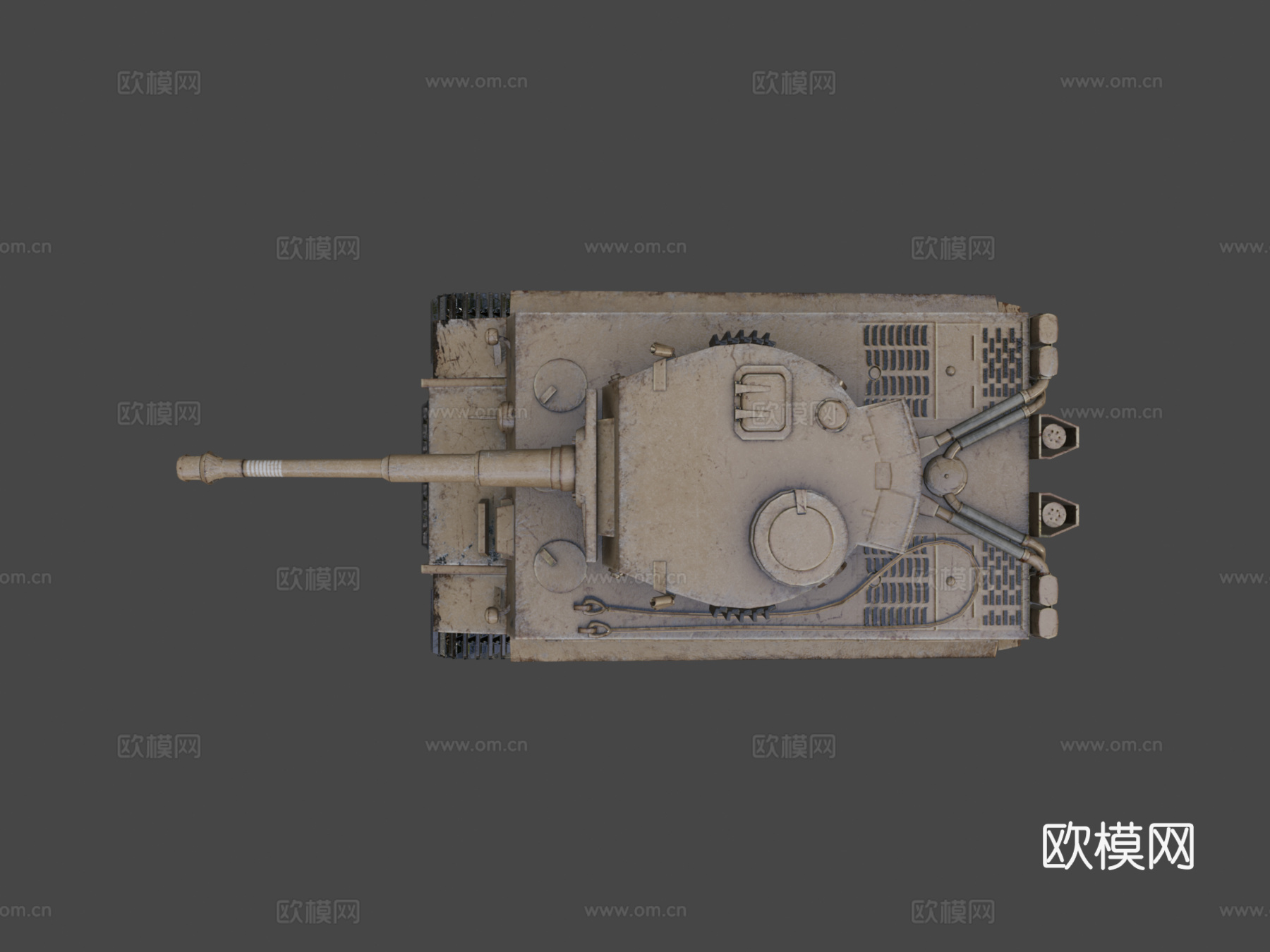 虎式坦克su模型