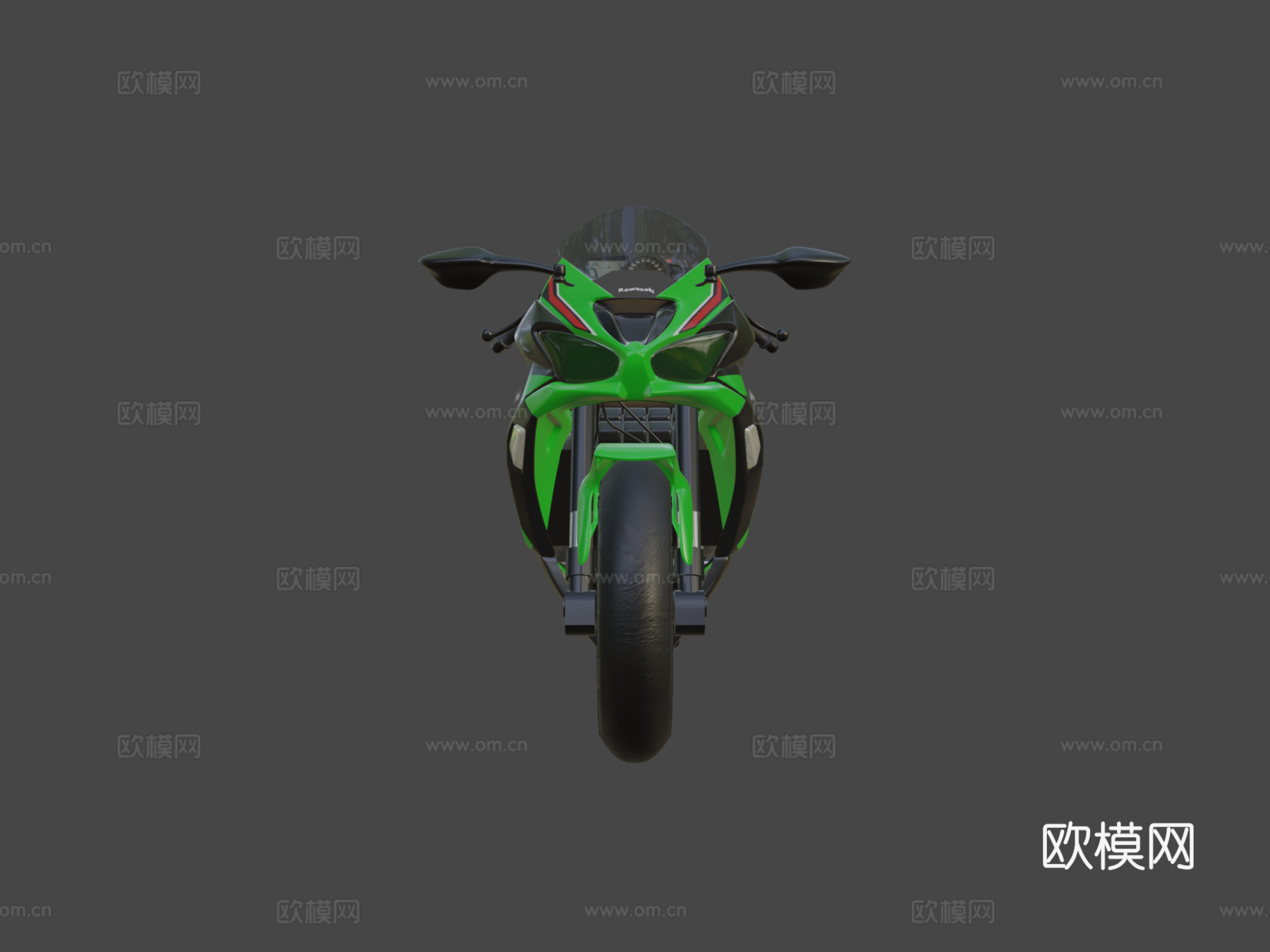 川崎忍者ZX-6Rsu模型