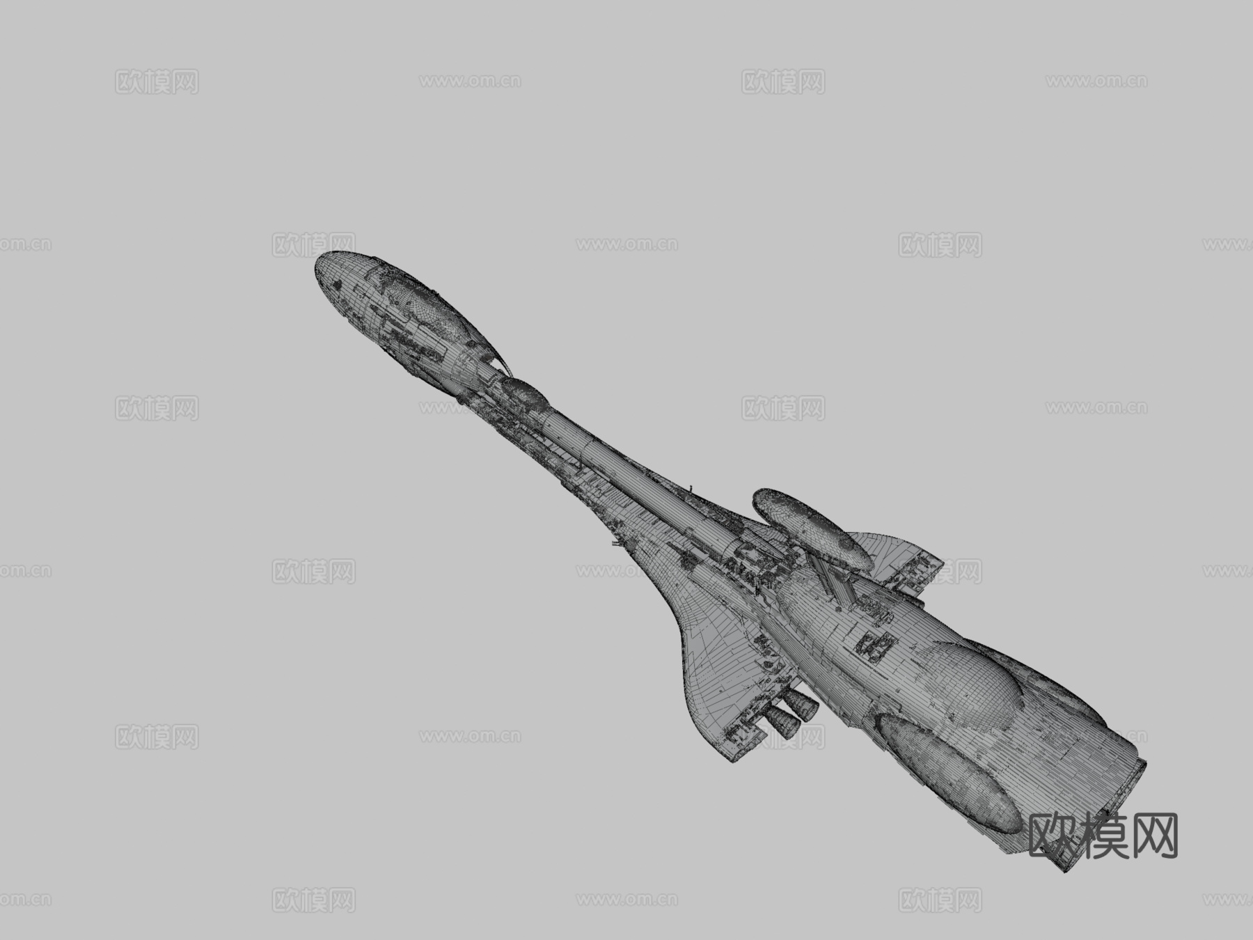 蒙卡拉马里护卫舰su模型