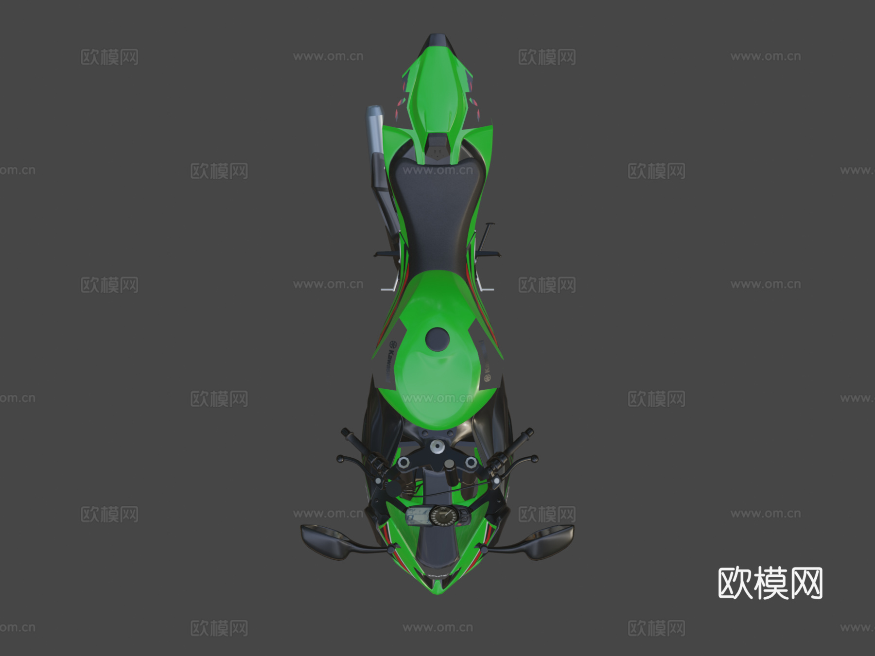 川崎忍者ZX-6Rsu模型