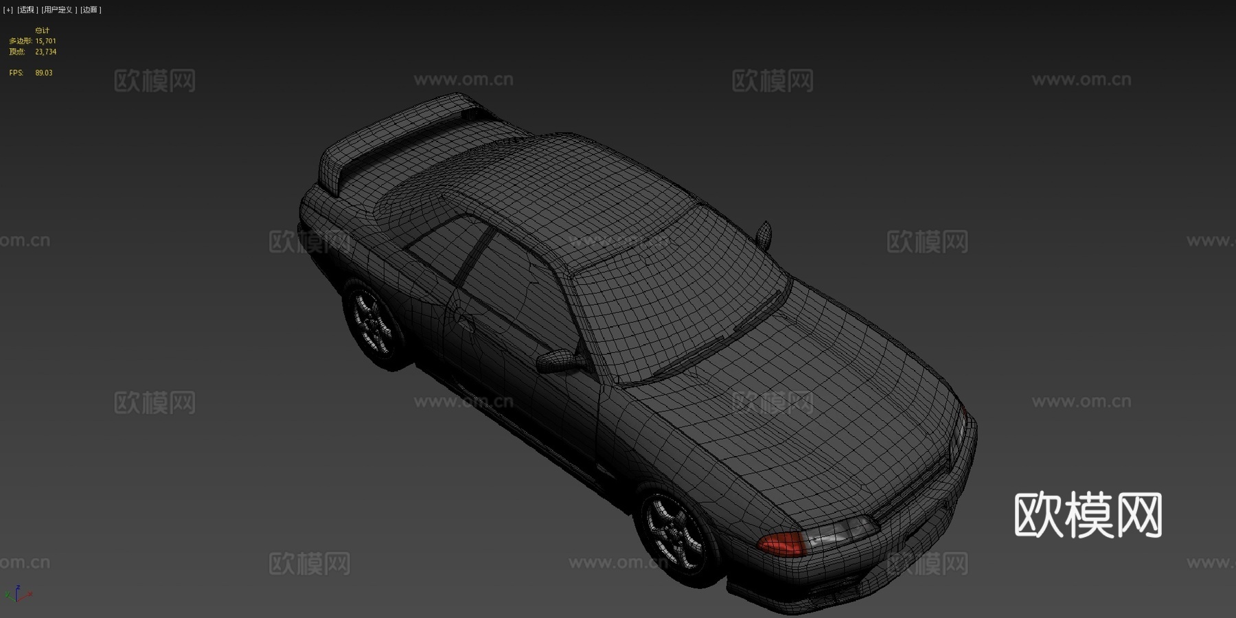 日产天际线R32 GTRsu模型