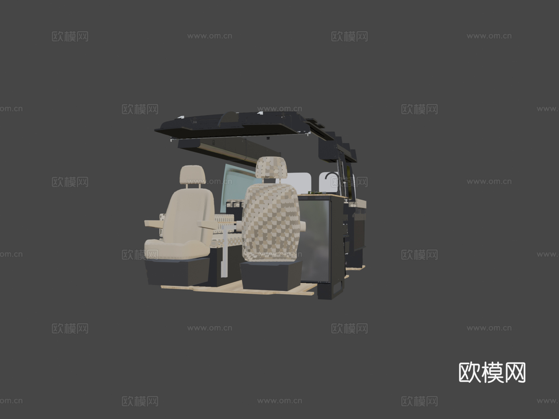 设计6 - 克拉夫特露营车进化设计su模型