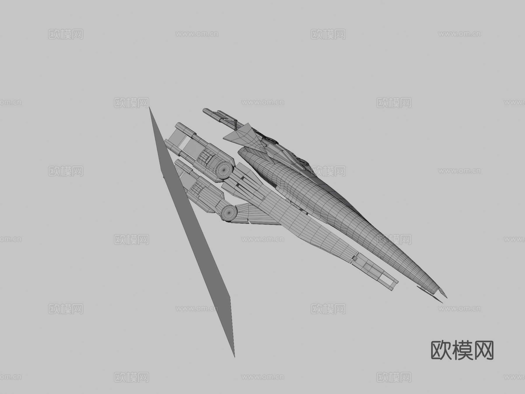 质量效应-SSV诺曼底SR-1号su模型