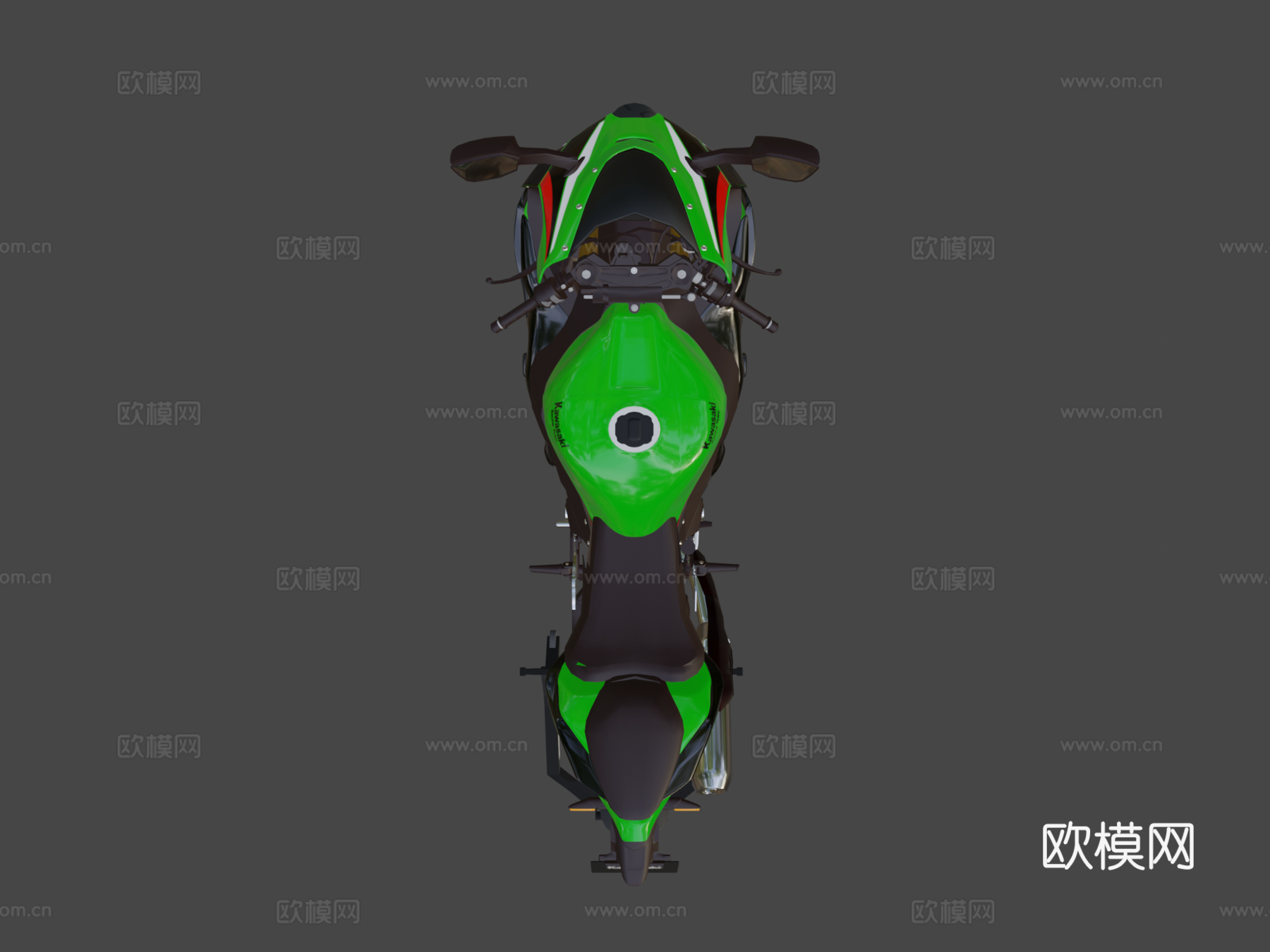 川崎忍者ZX10R 2021su模型