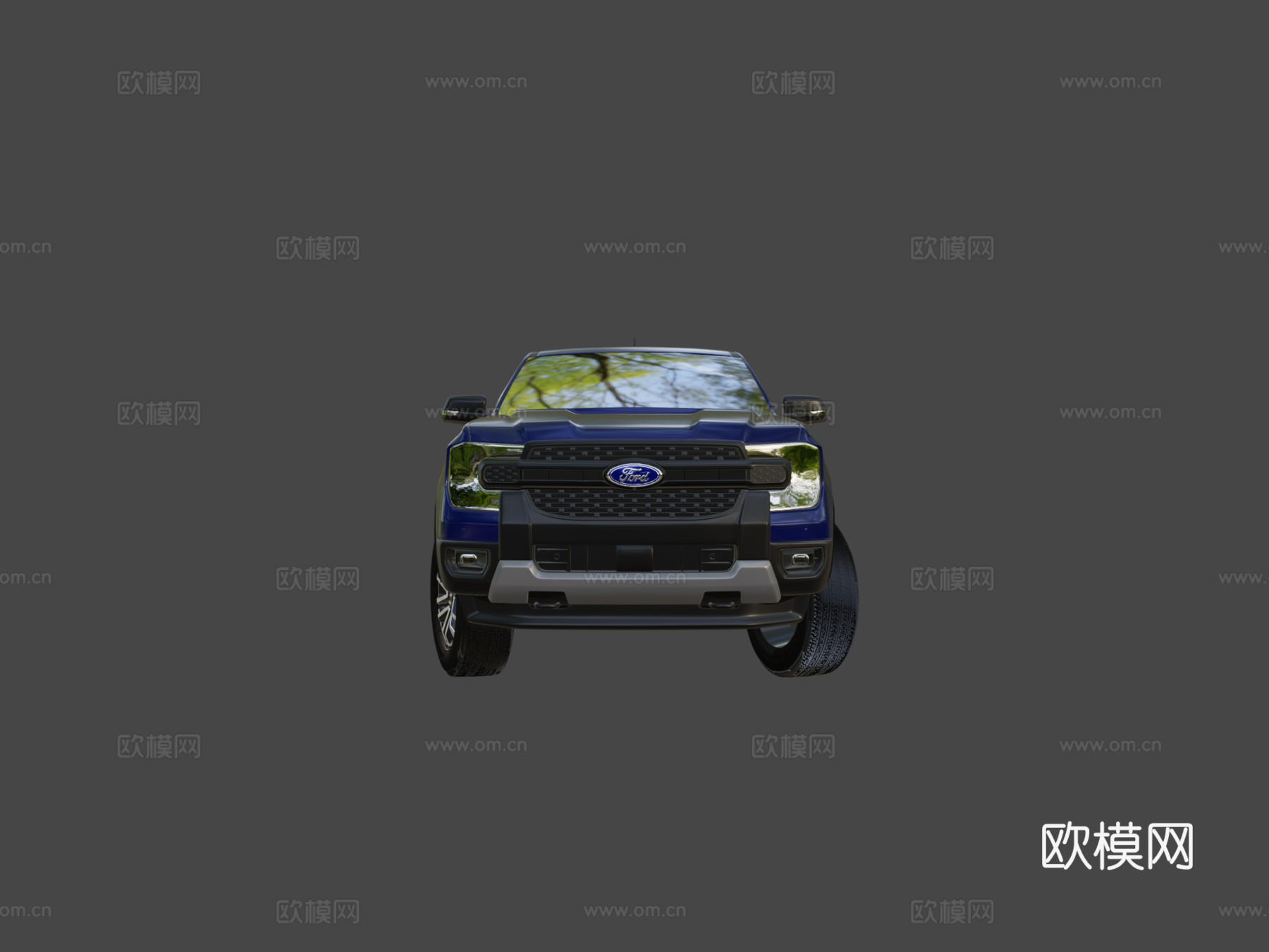 福特游骑兵下一代2023运动版su模型