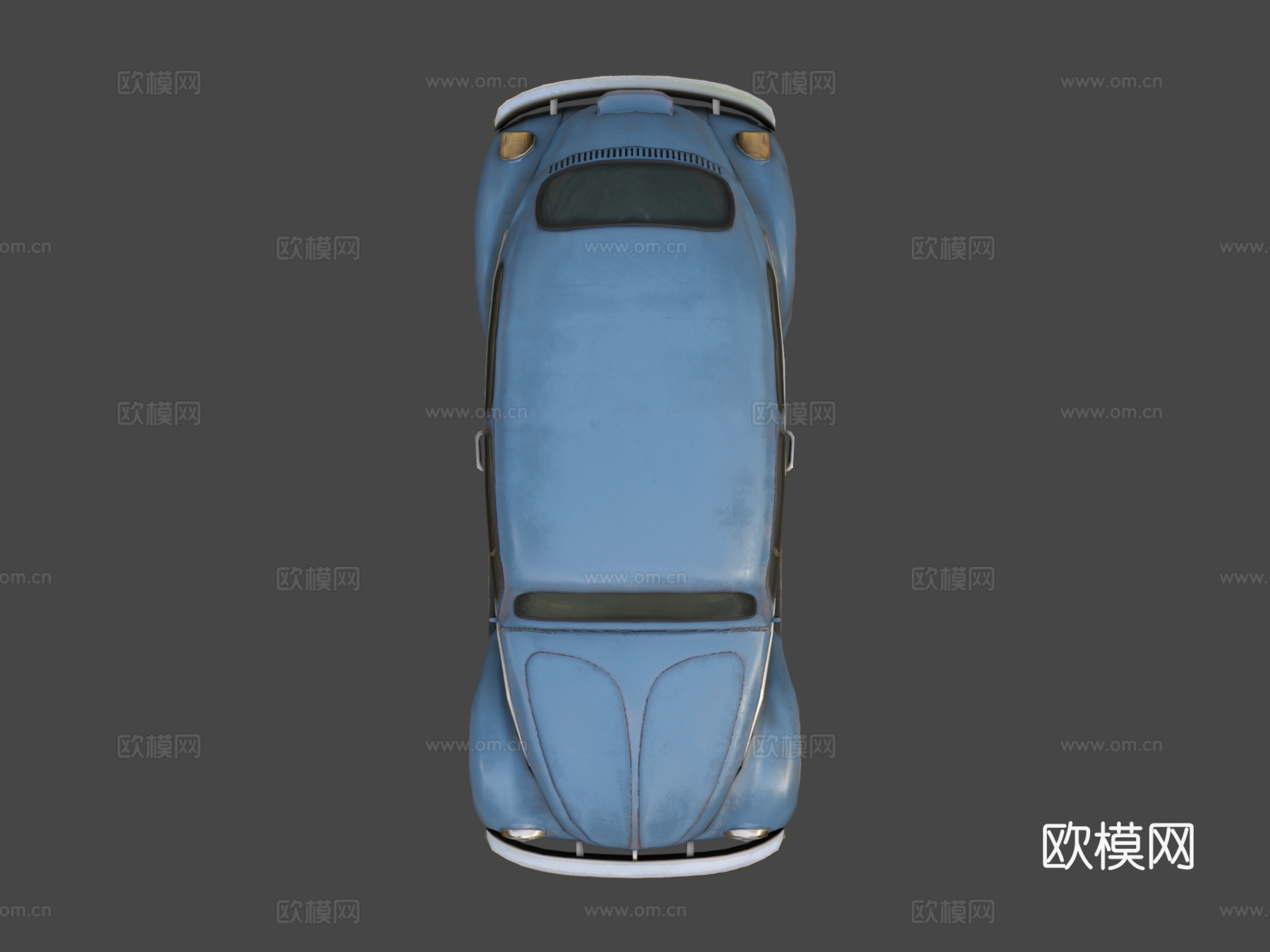 大众甲壳虫su模型