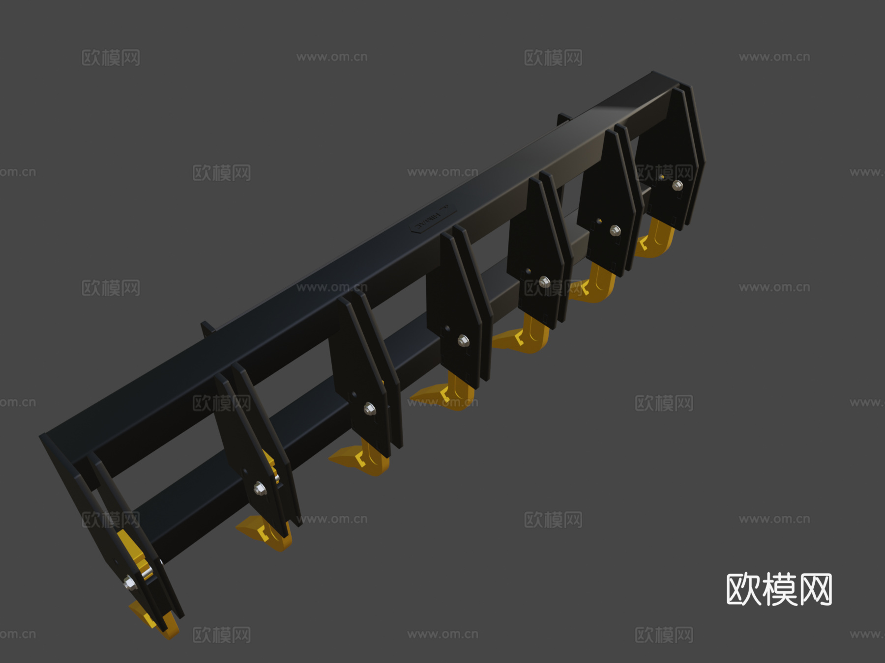齿撕裂者su模型