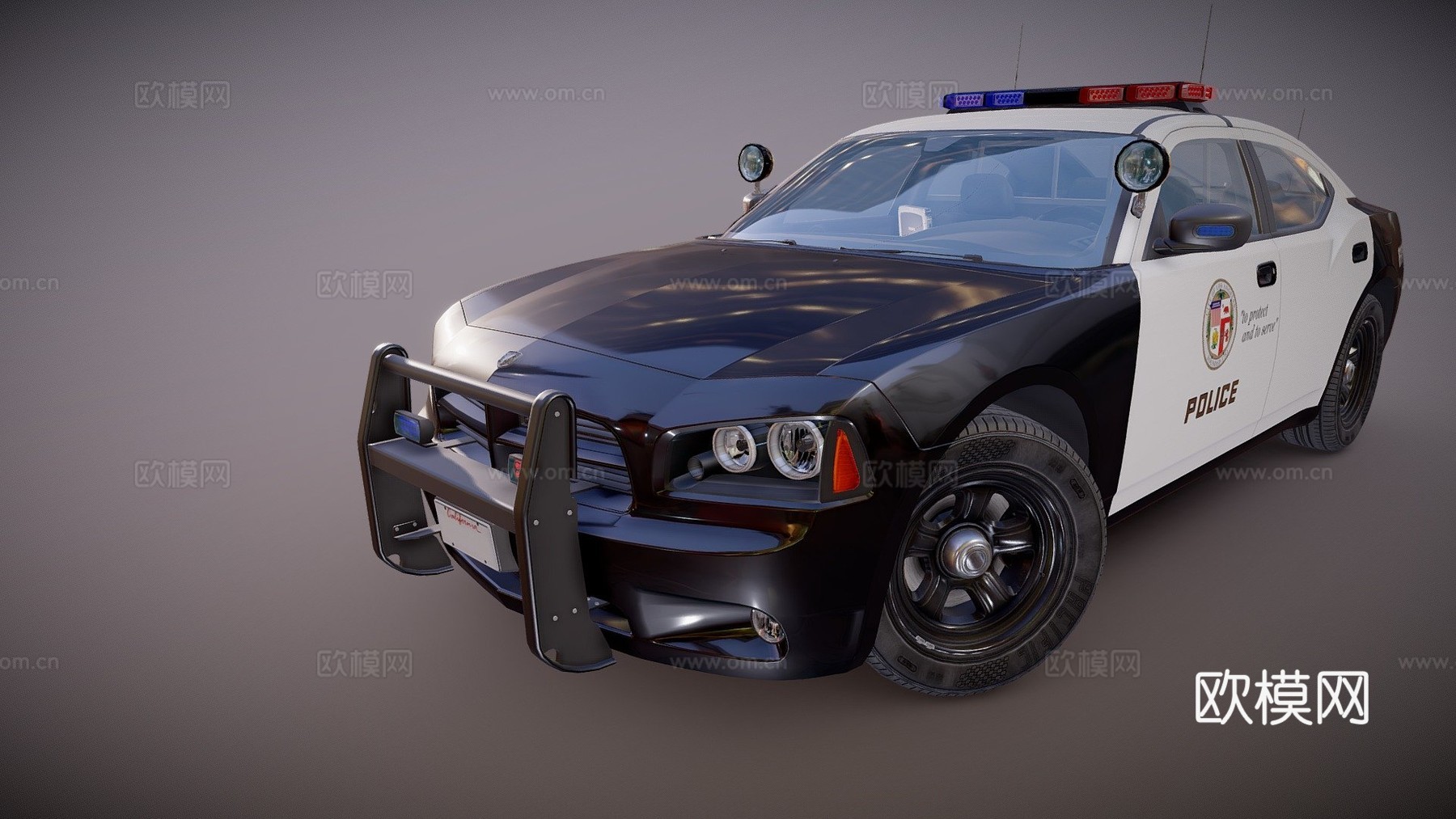 战马2006巡逻车su模型