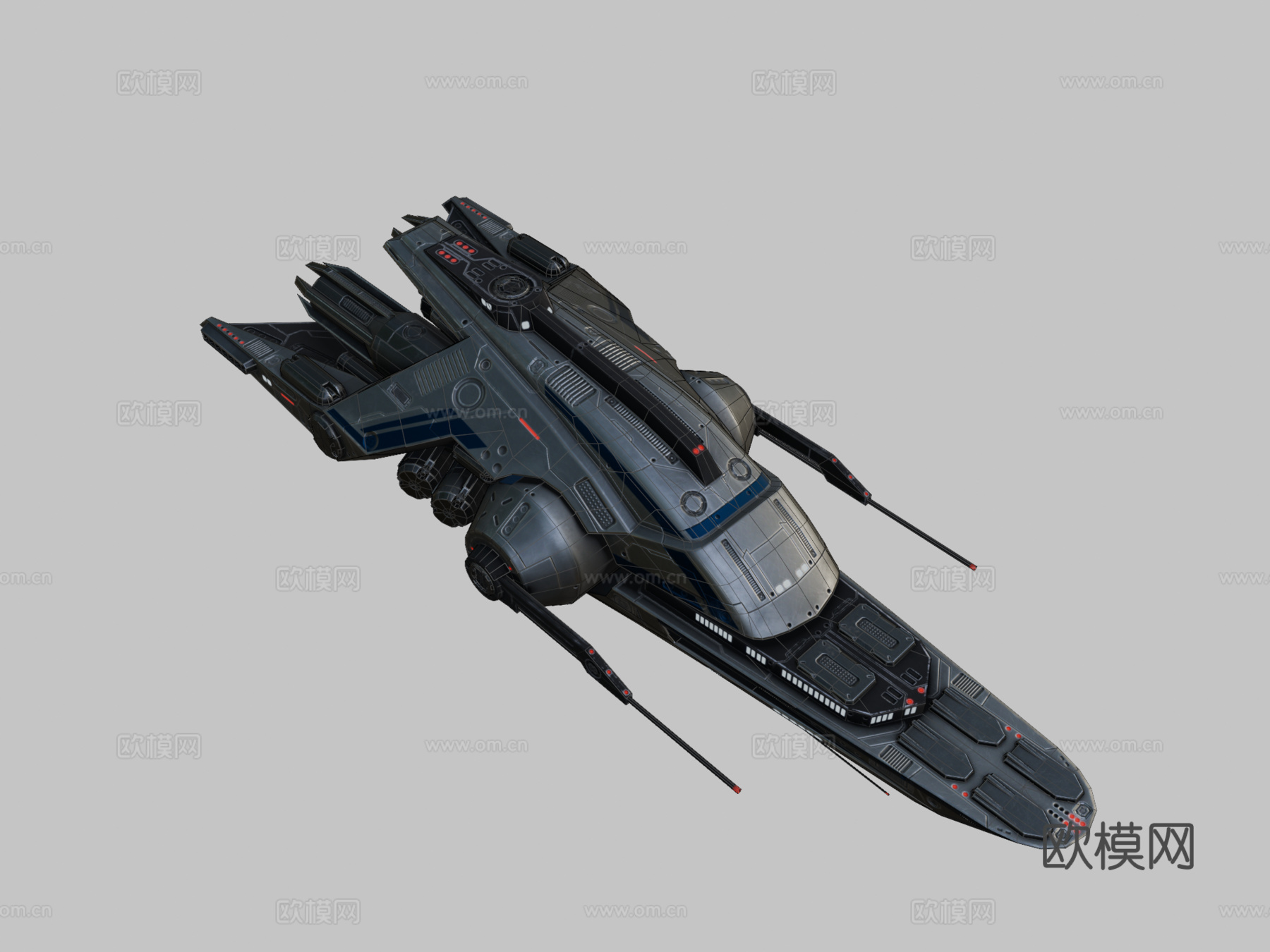 阿尔格尼布巡洋舰su模型