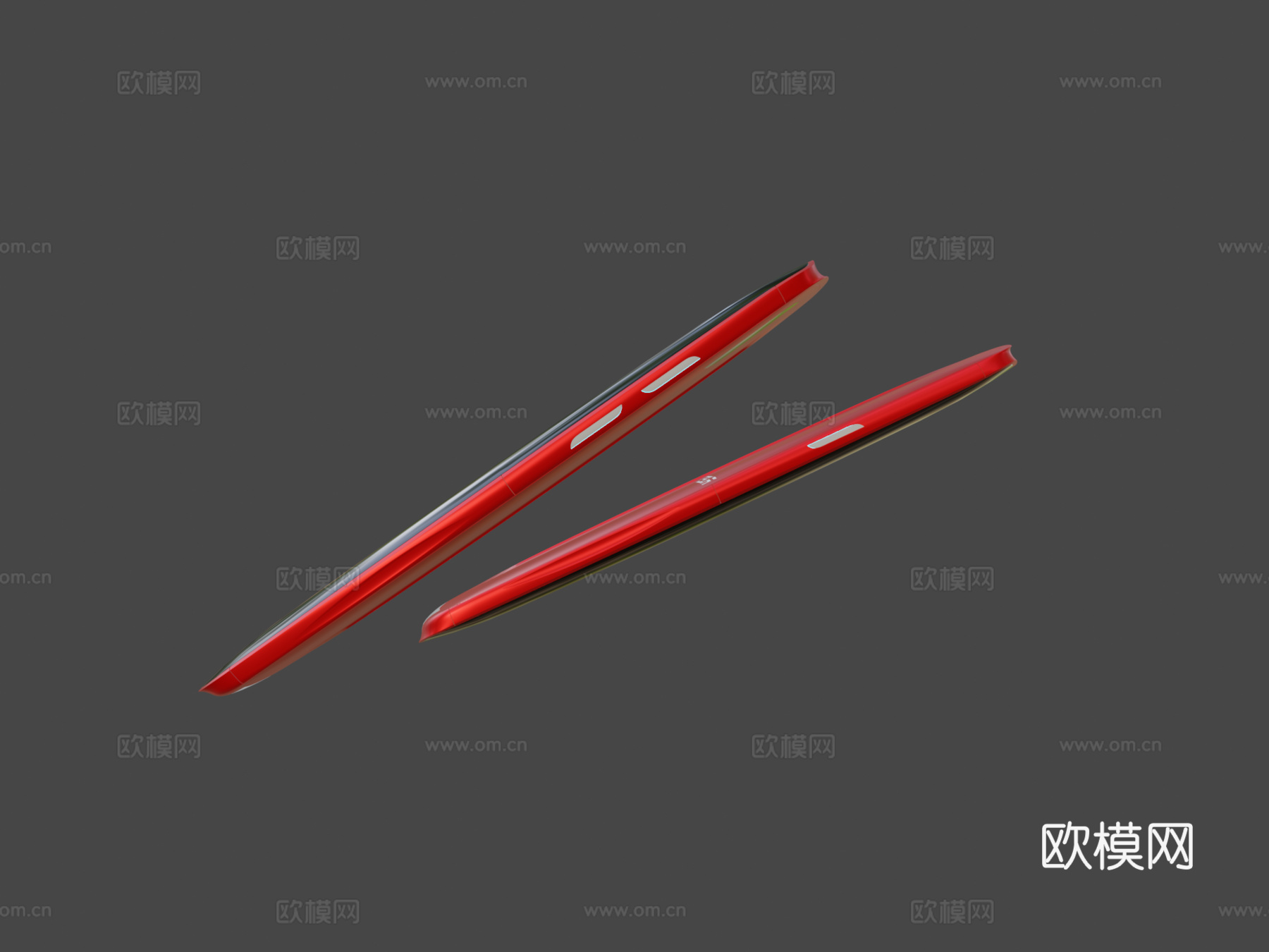 特斯拉Model P手机概念（暗色背景）su模型