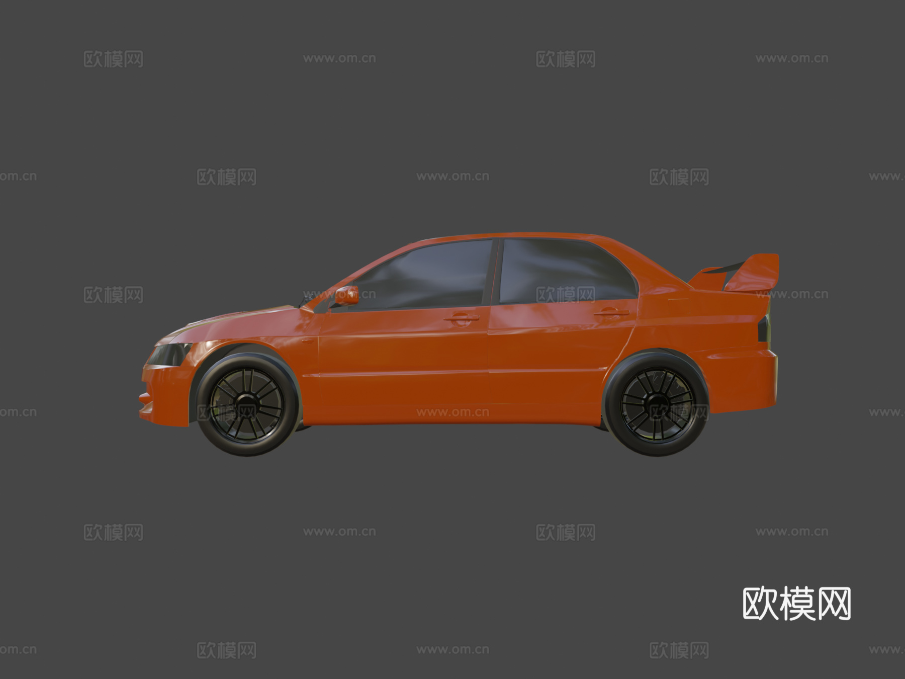 三菱蓝瑟翼豪陆神IXsu模型