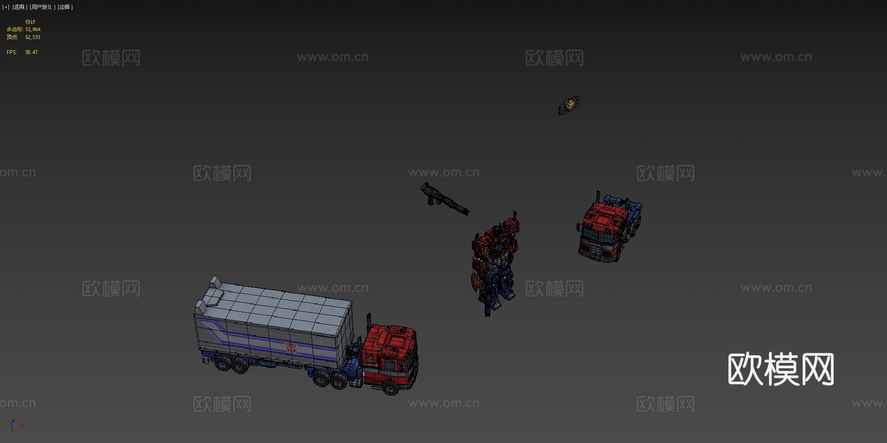 擎天柱 Geb - 神之浩劫su模型