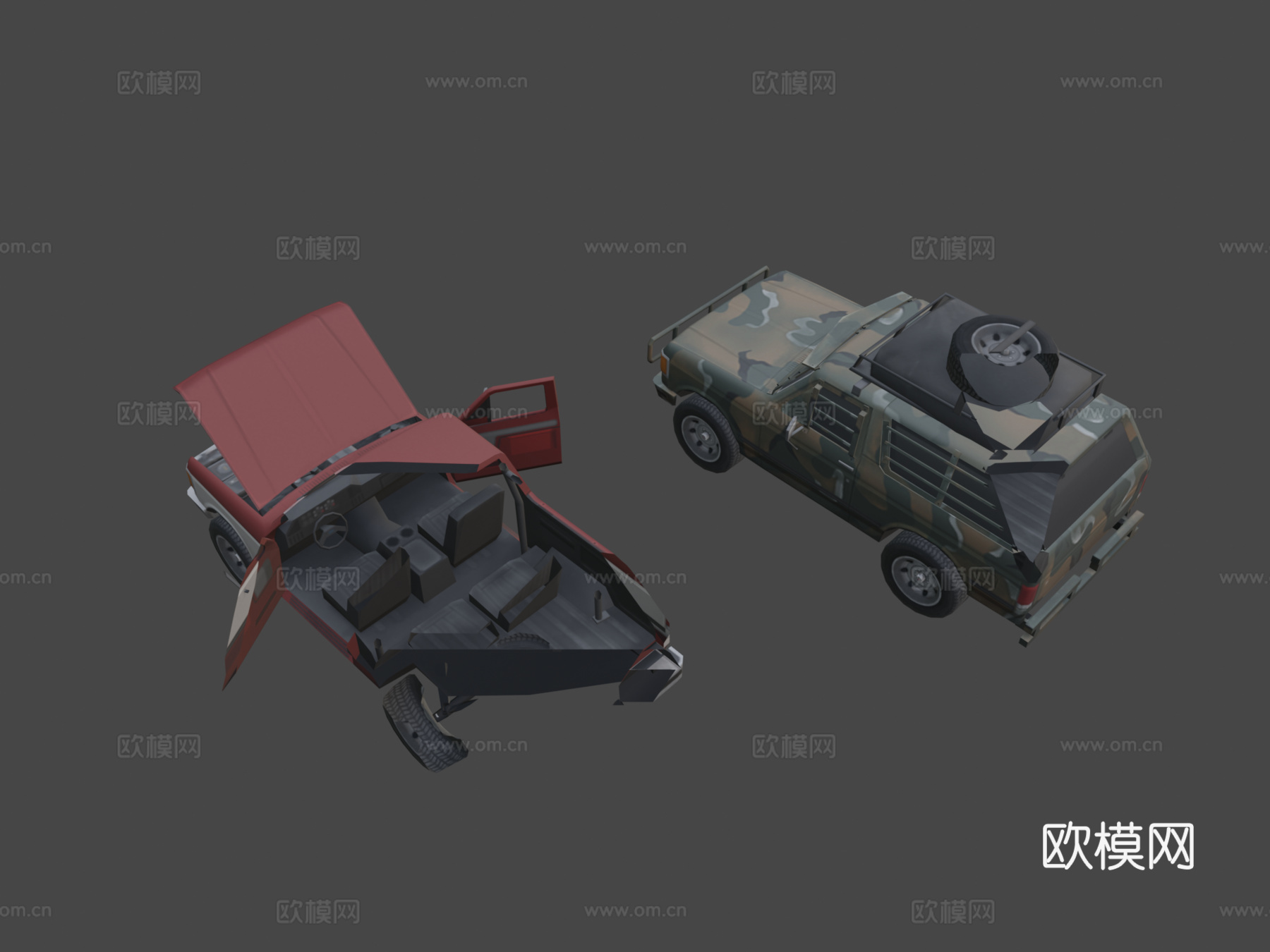 年福特野马su模型