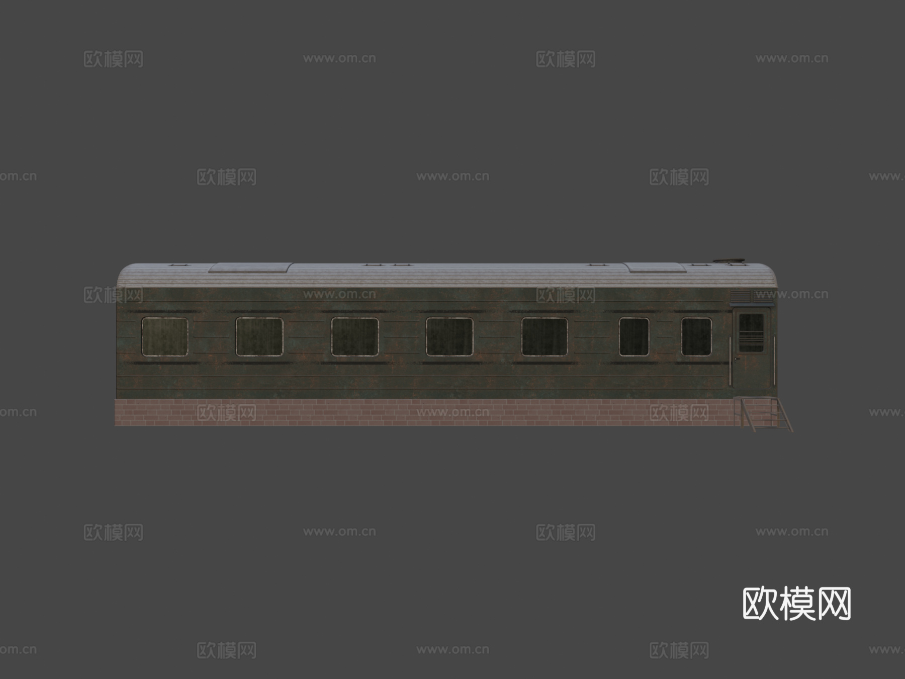 客车(铁路)su模型