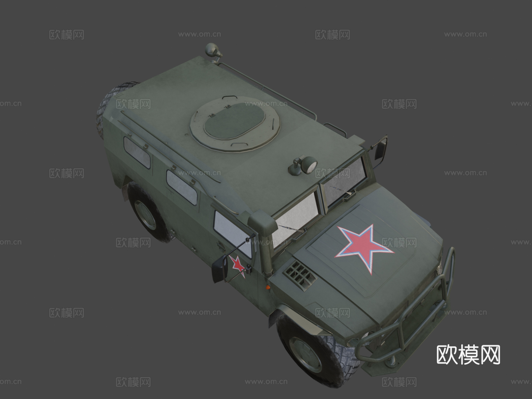 嘎斯-2975虎式su模型