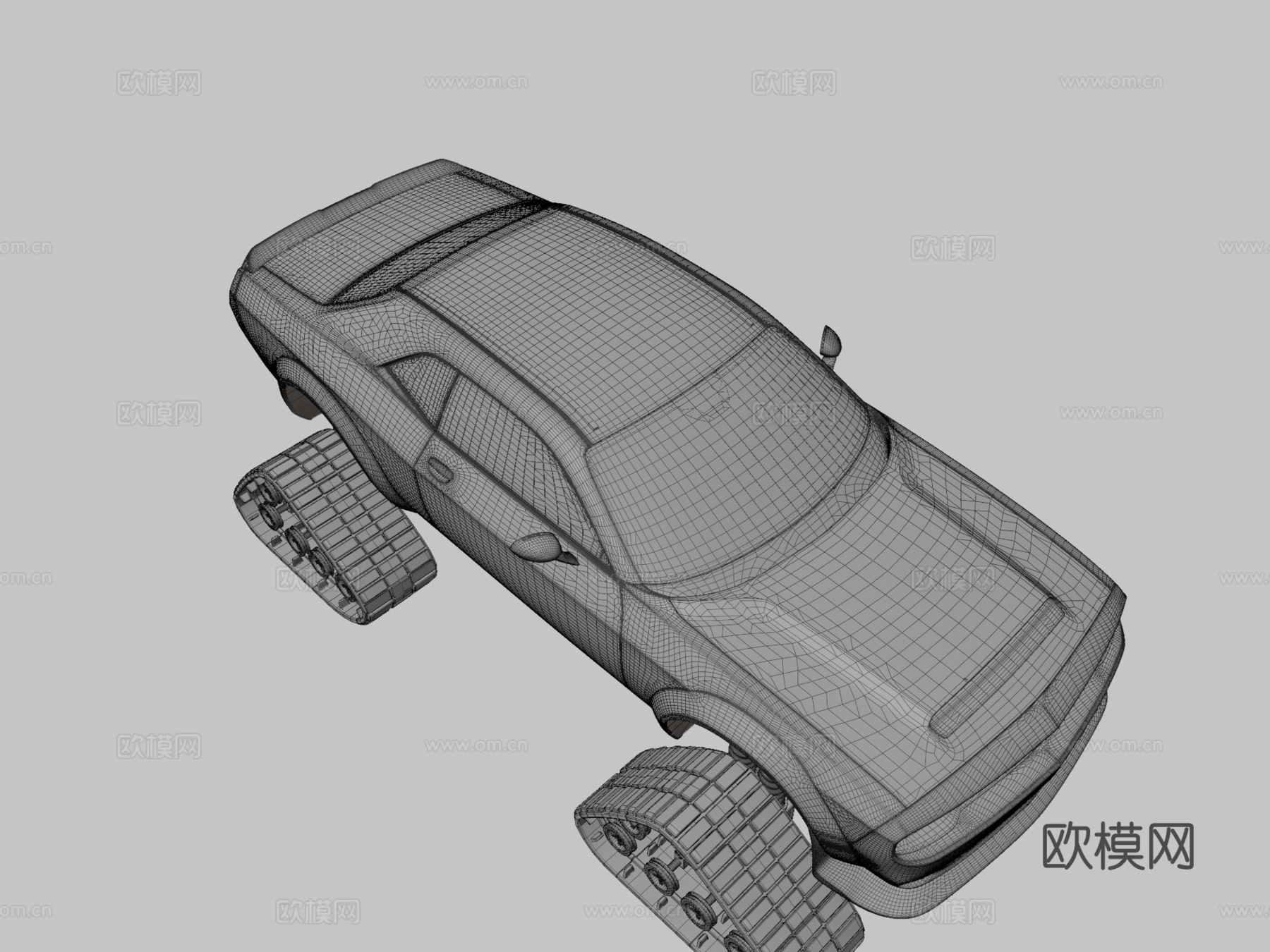 越野道奇挑战者SRT恶魔SDCsu模型