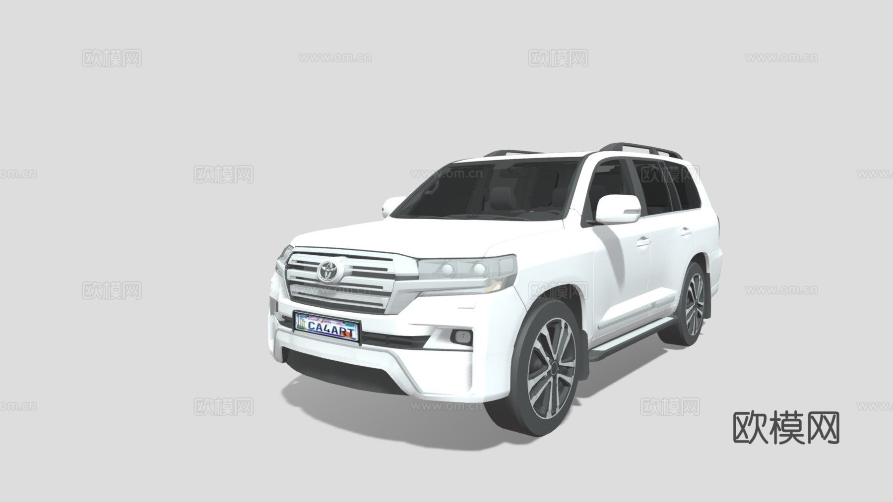 丰田陆地巡洋舰 J200 2017su模型