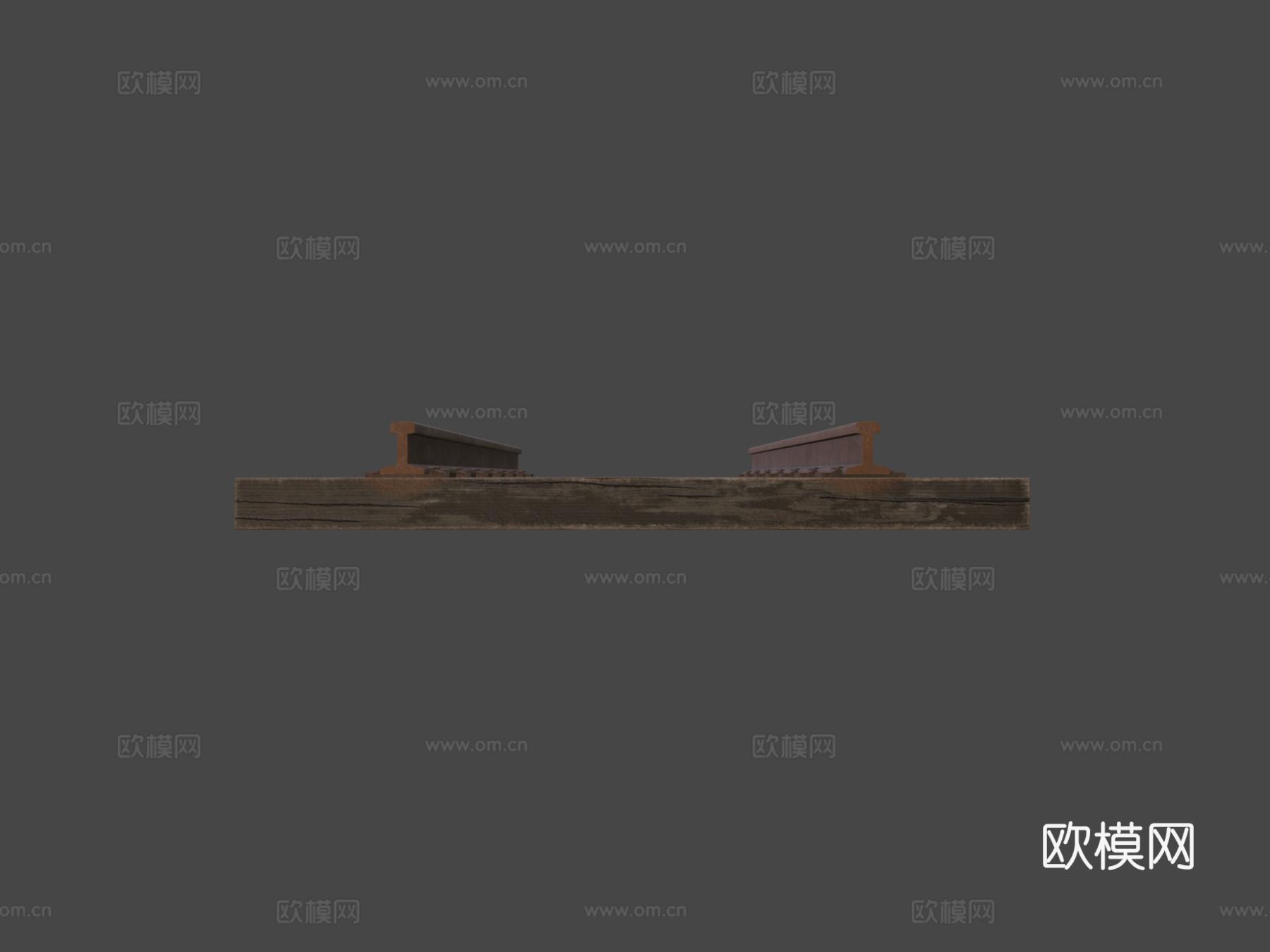 模块化铁路区段第一部分[衍生品]su模型su模型