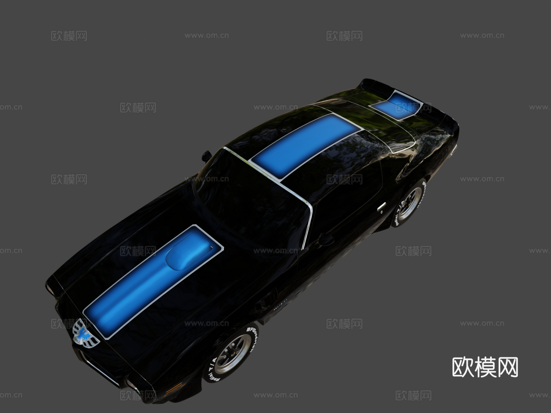 庞蒂亚克火鸟Trans Amsu模型