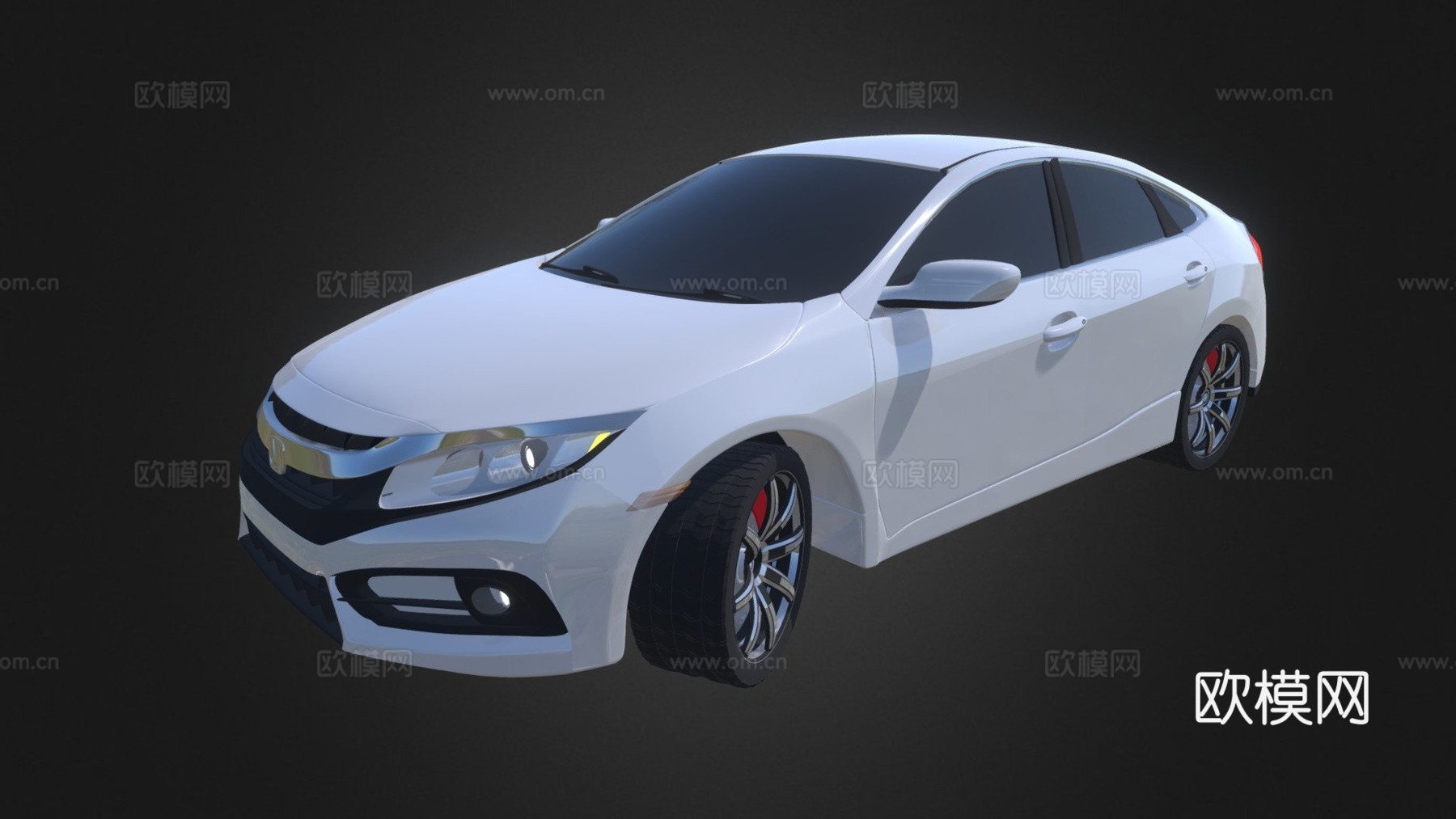 本田思域su模型