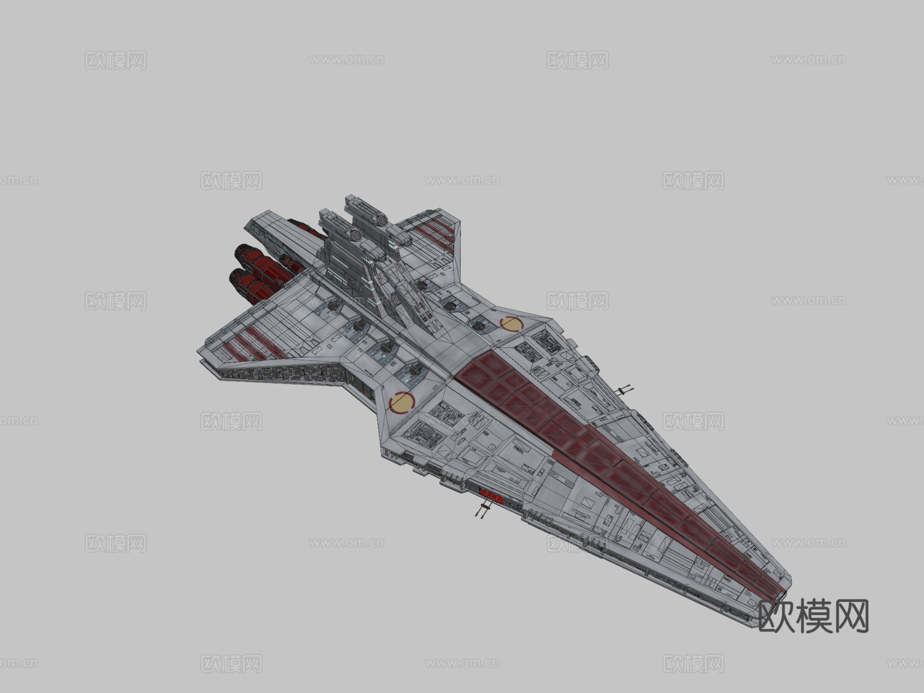 维纳托级星际驱逐舰su模型