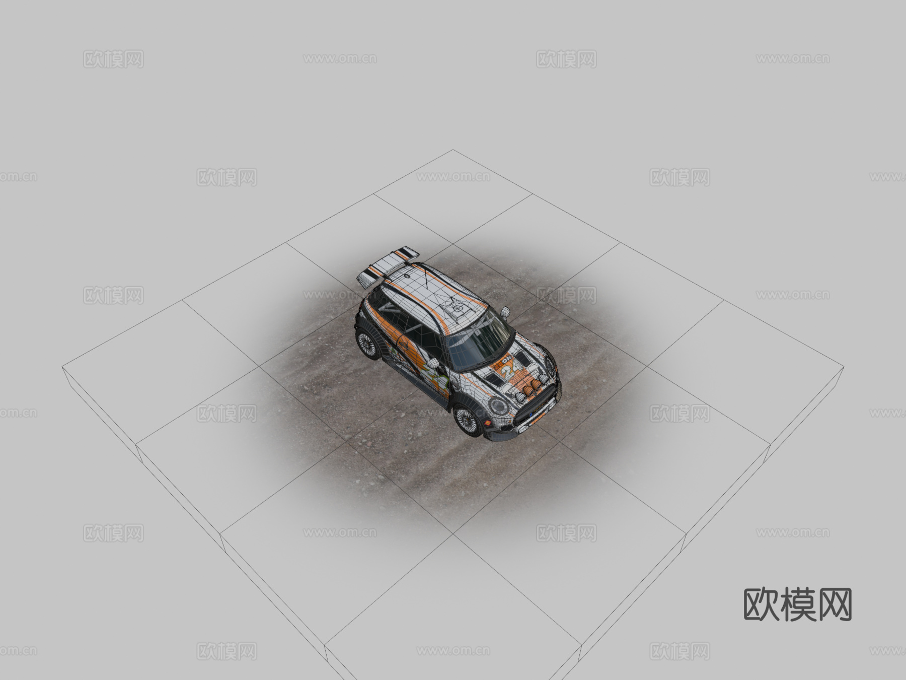 迷你约翰·库珀作品版su模型