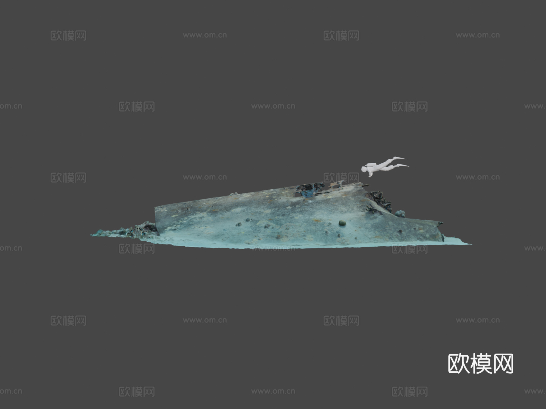 日本猎潜艇（船首）（东卡罗来纳大学海事研究（J.麦金农））su模型