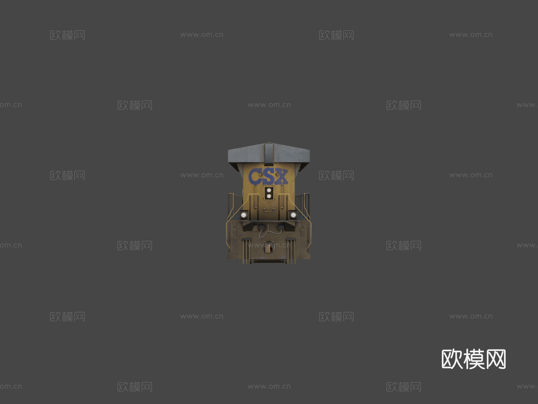 柴油机车su模型