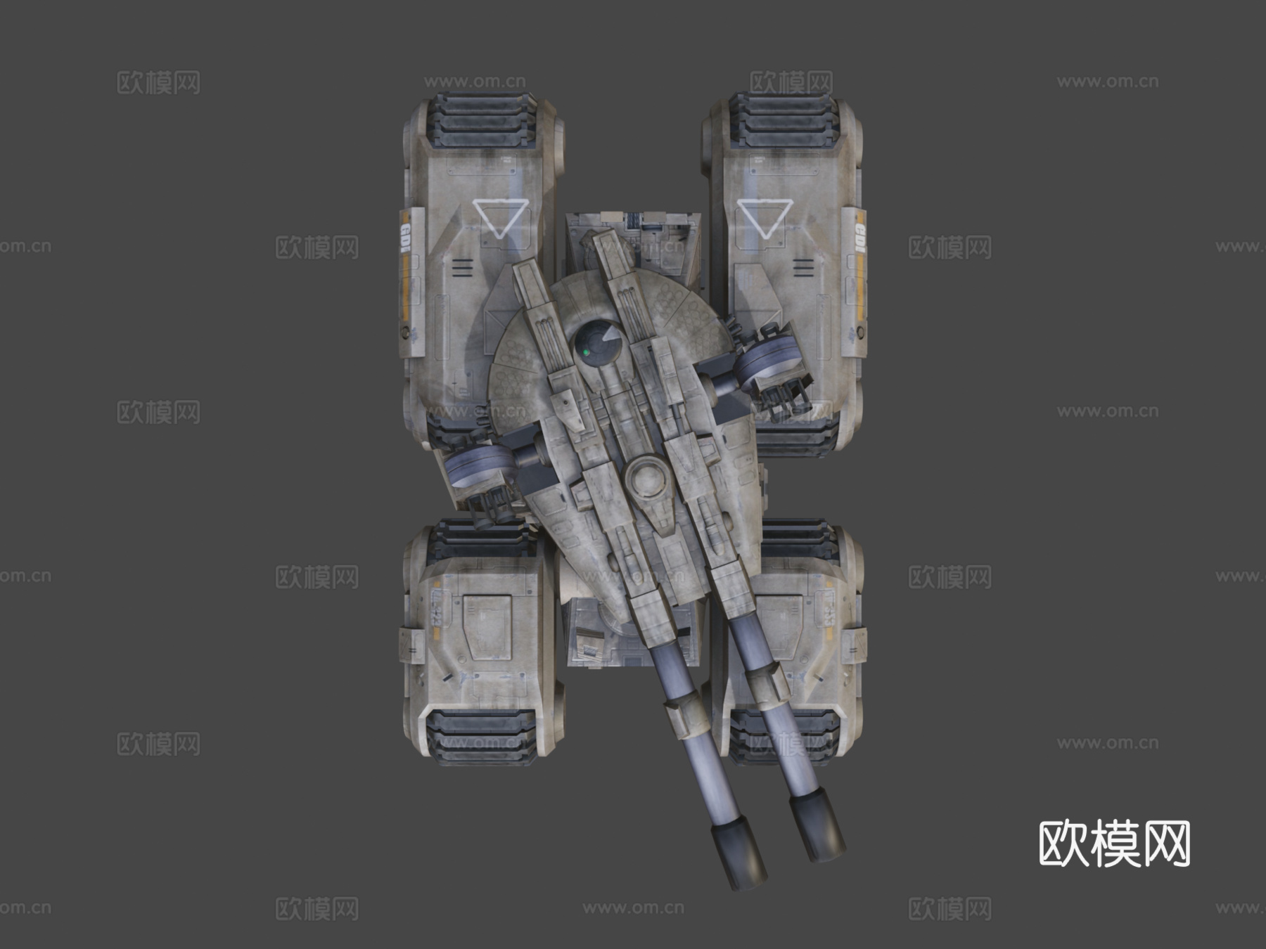 猛犸坦克su模型