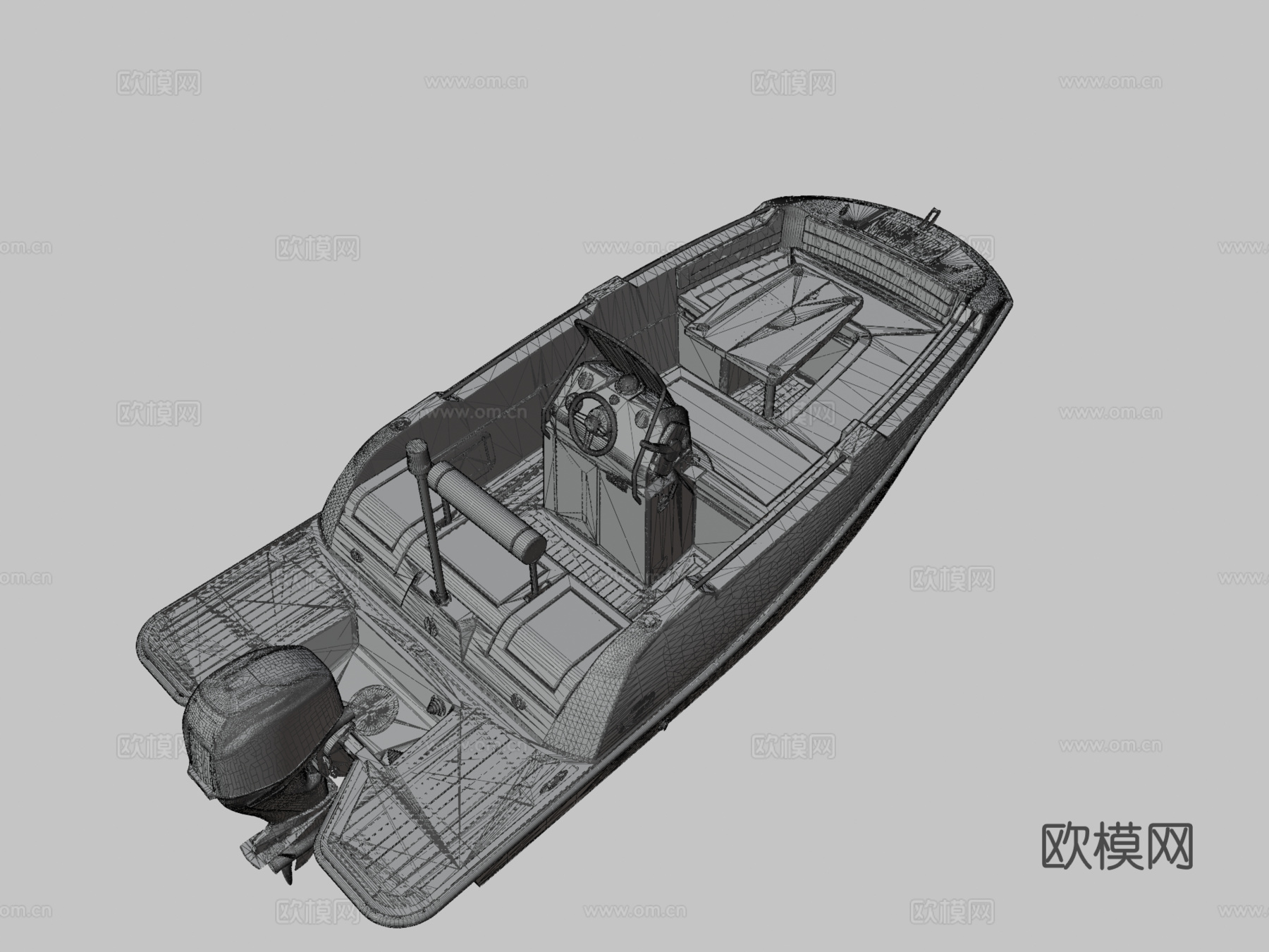 V2boats 50的3D模型su模型