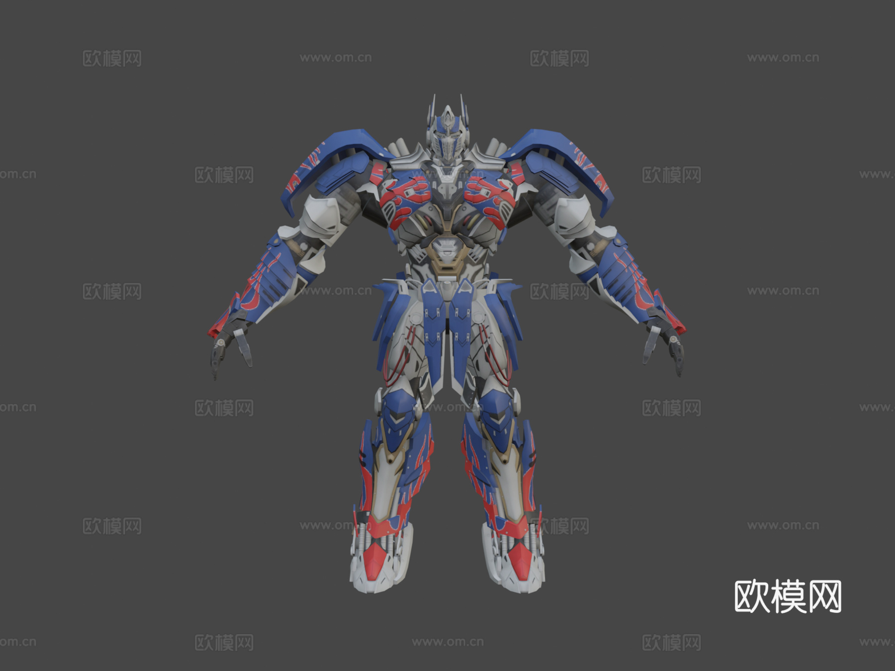 擎天柱TLK版su模型