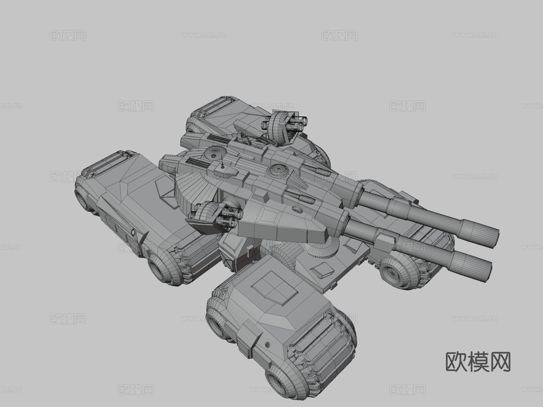 猛犸坦克su模型