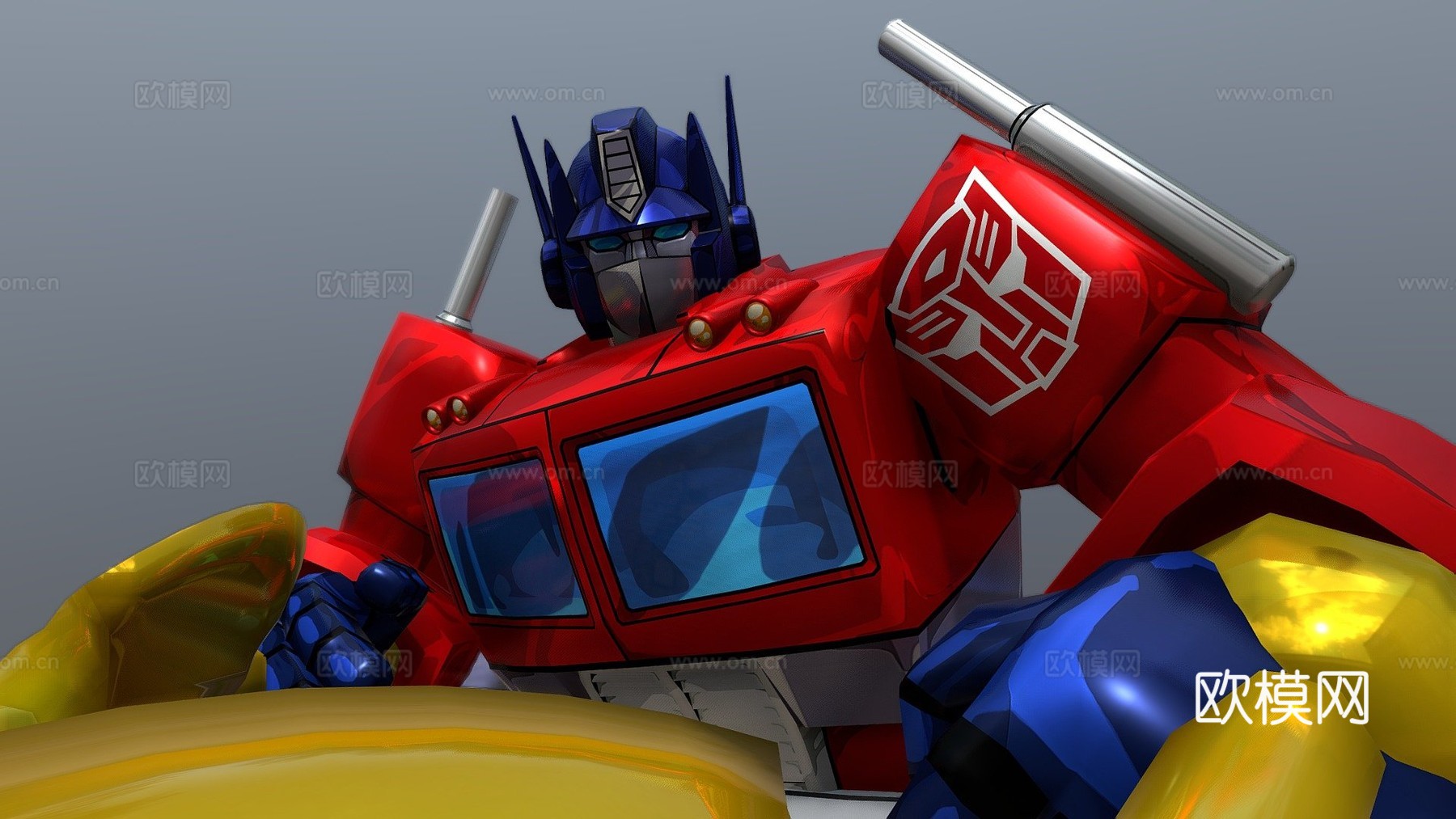 擎天柱-变形金刚毁灭su模型