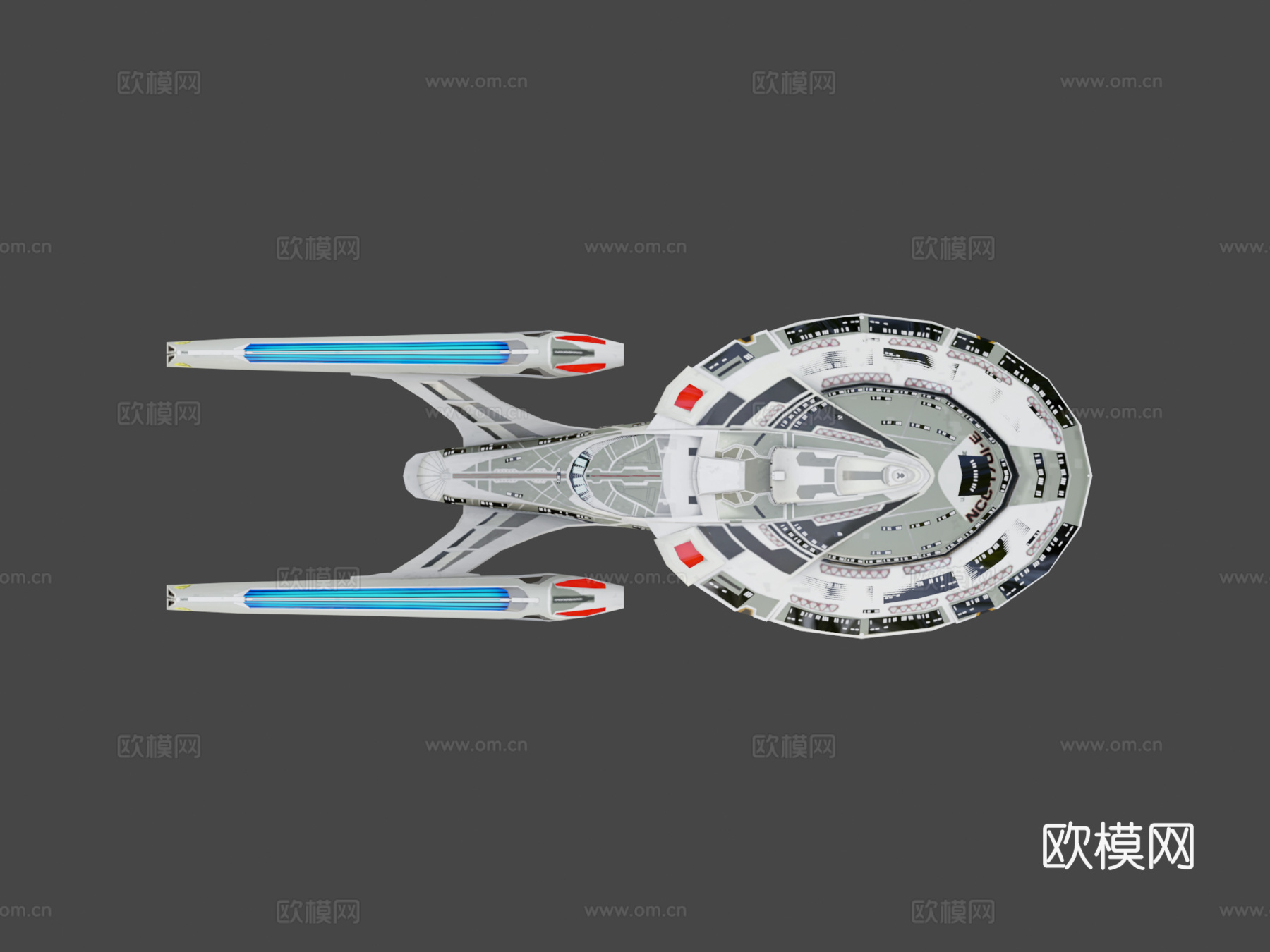 USS企业号（NCC-1701-E）su模型