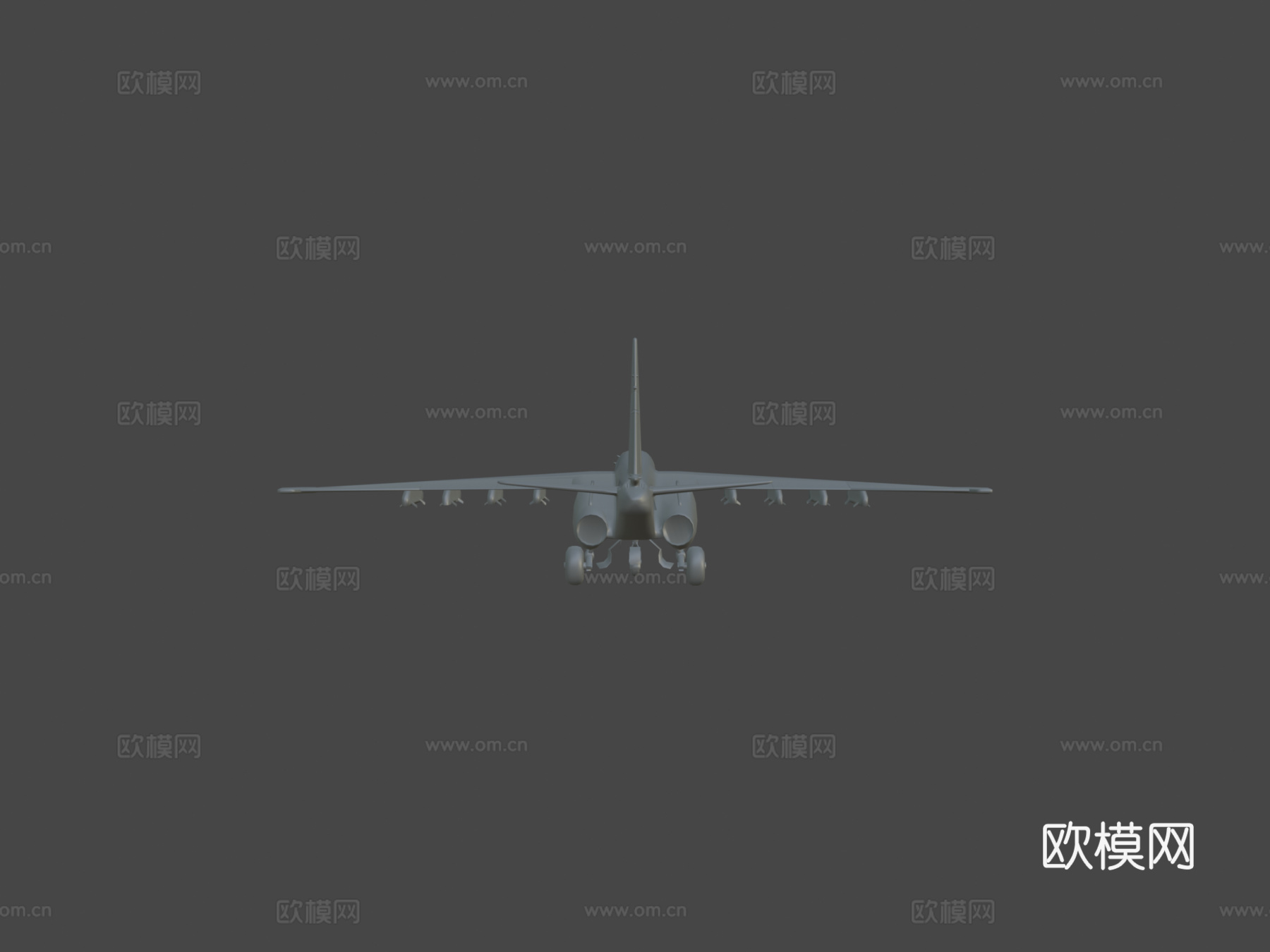 SU-25蛙足喷气战斗机su模型